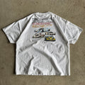 2001 Porsche Rennsport Reunion Lime Rock White T Shirt (XXL)