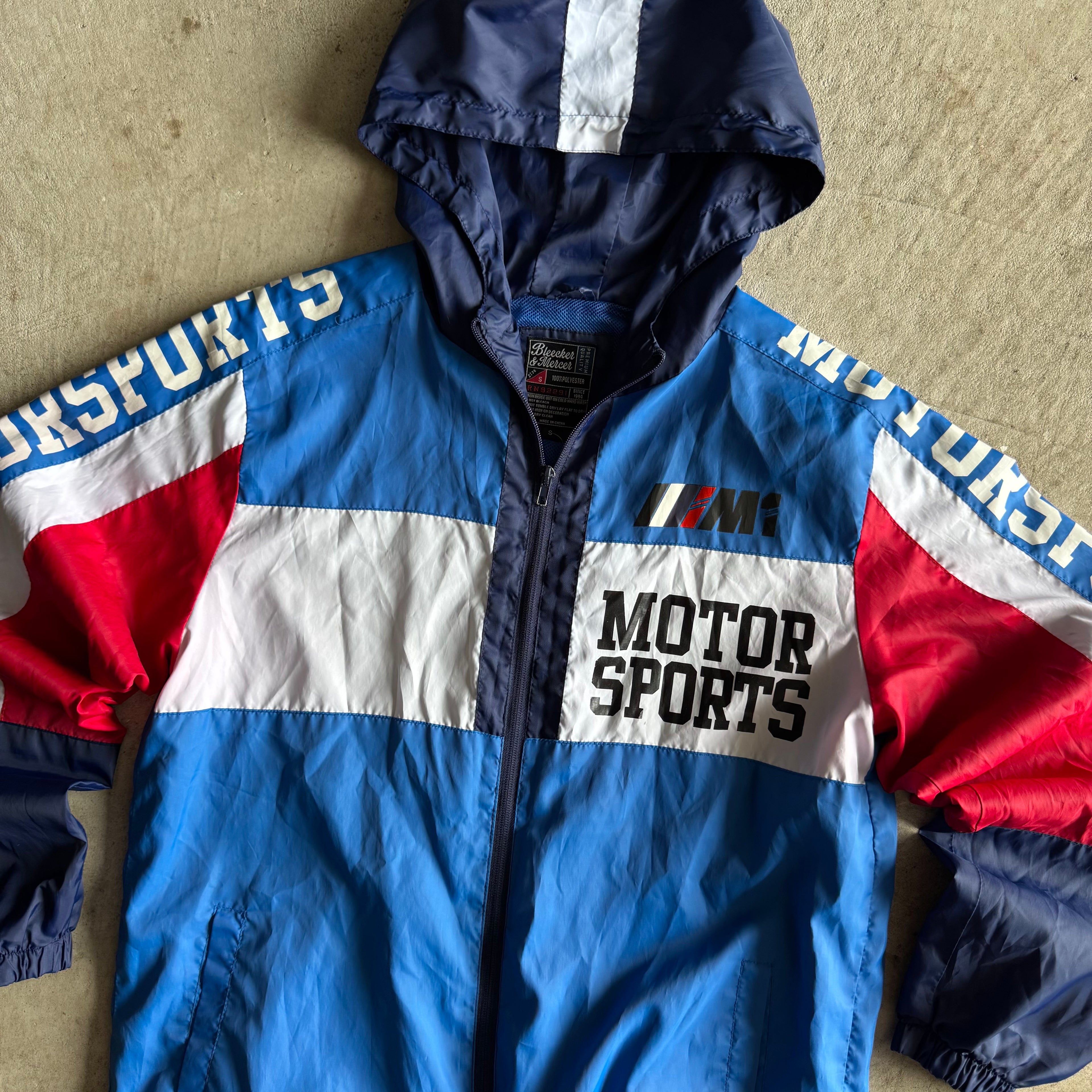 Vintage BMW Motorsports M1 Hooded Jacket (S)