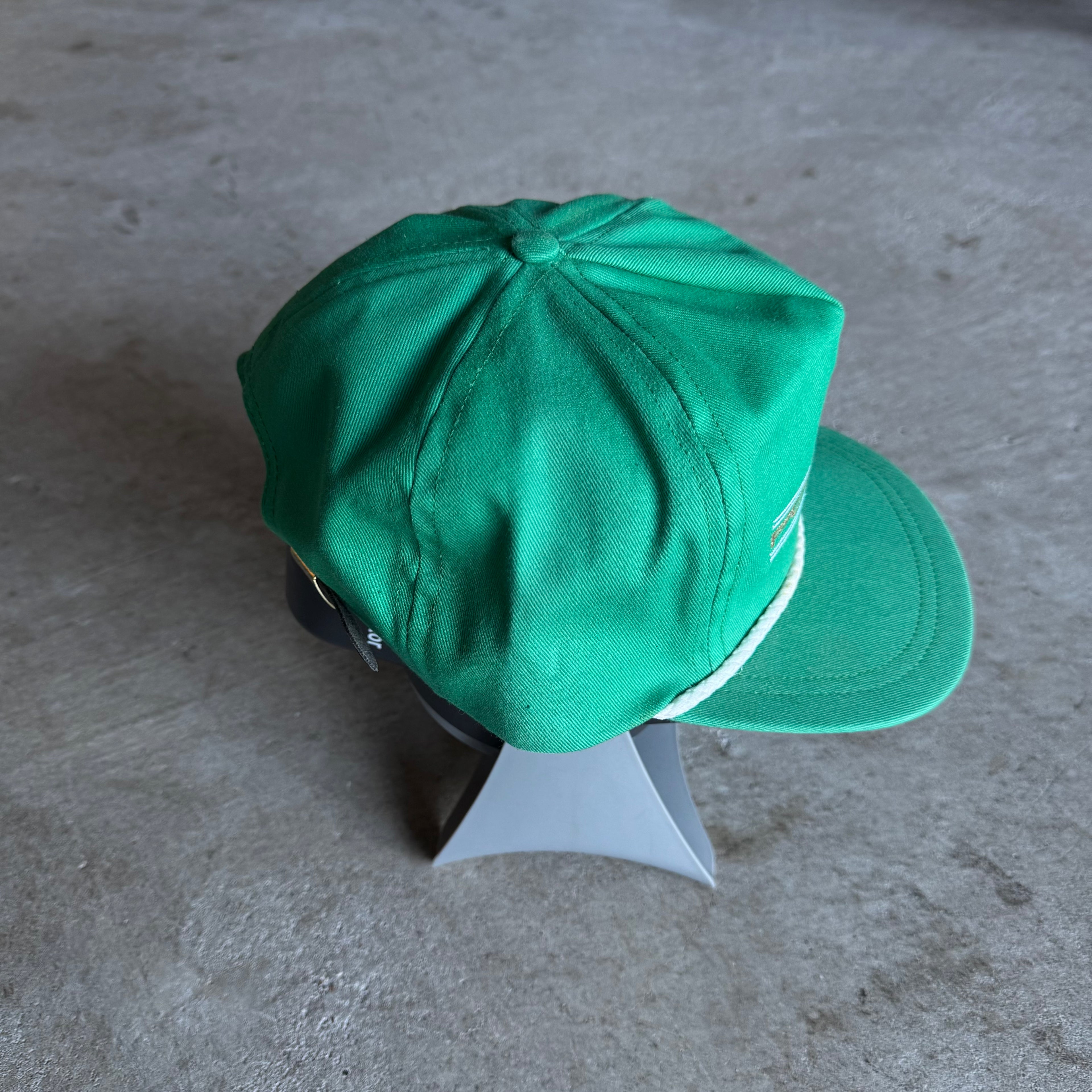 80s Porsche Quaker State Indy Racing Green SnapBack Hat