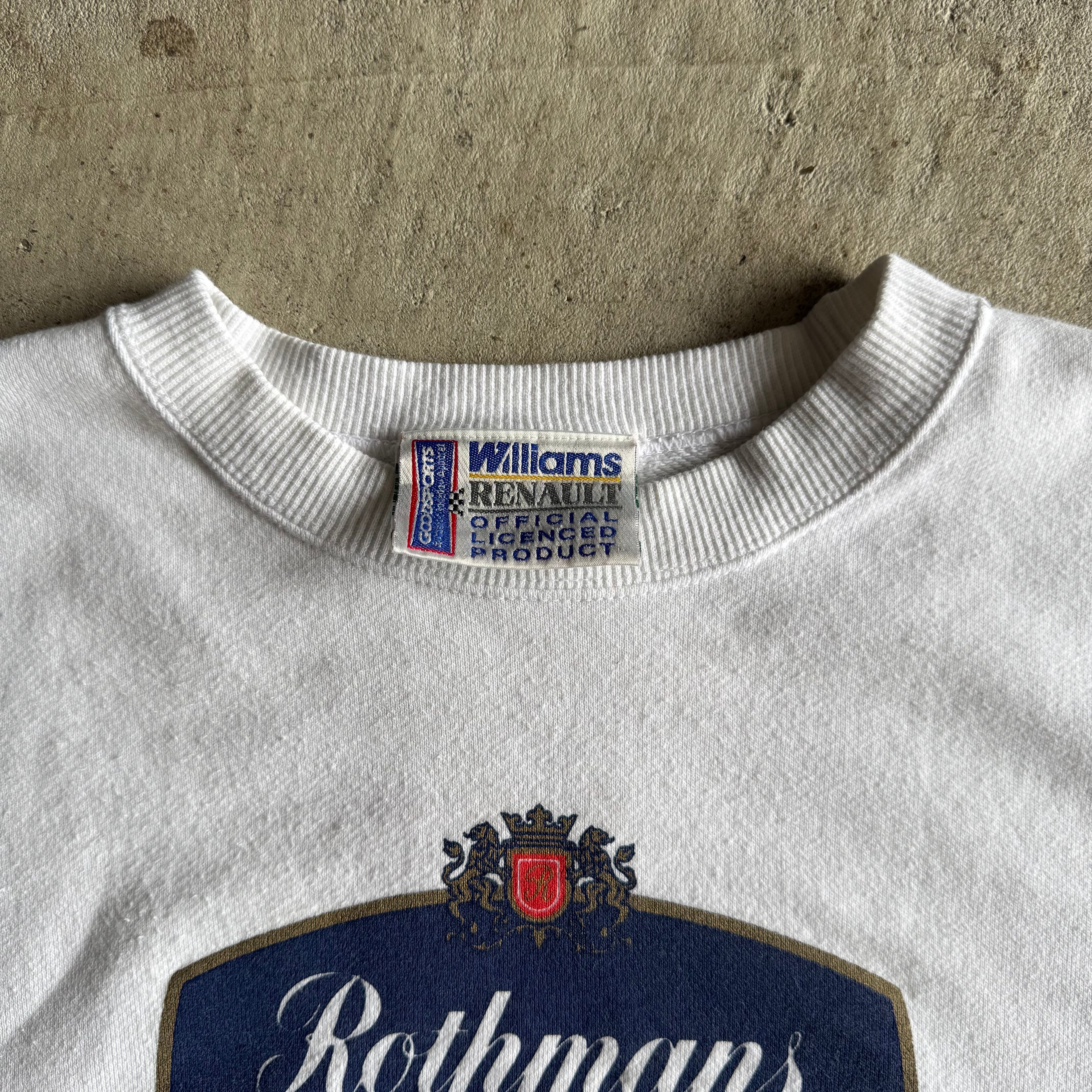 90s Rothmans Williams Renault F1 Racing Crewneck (L)