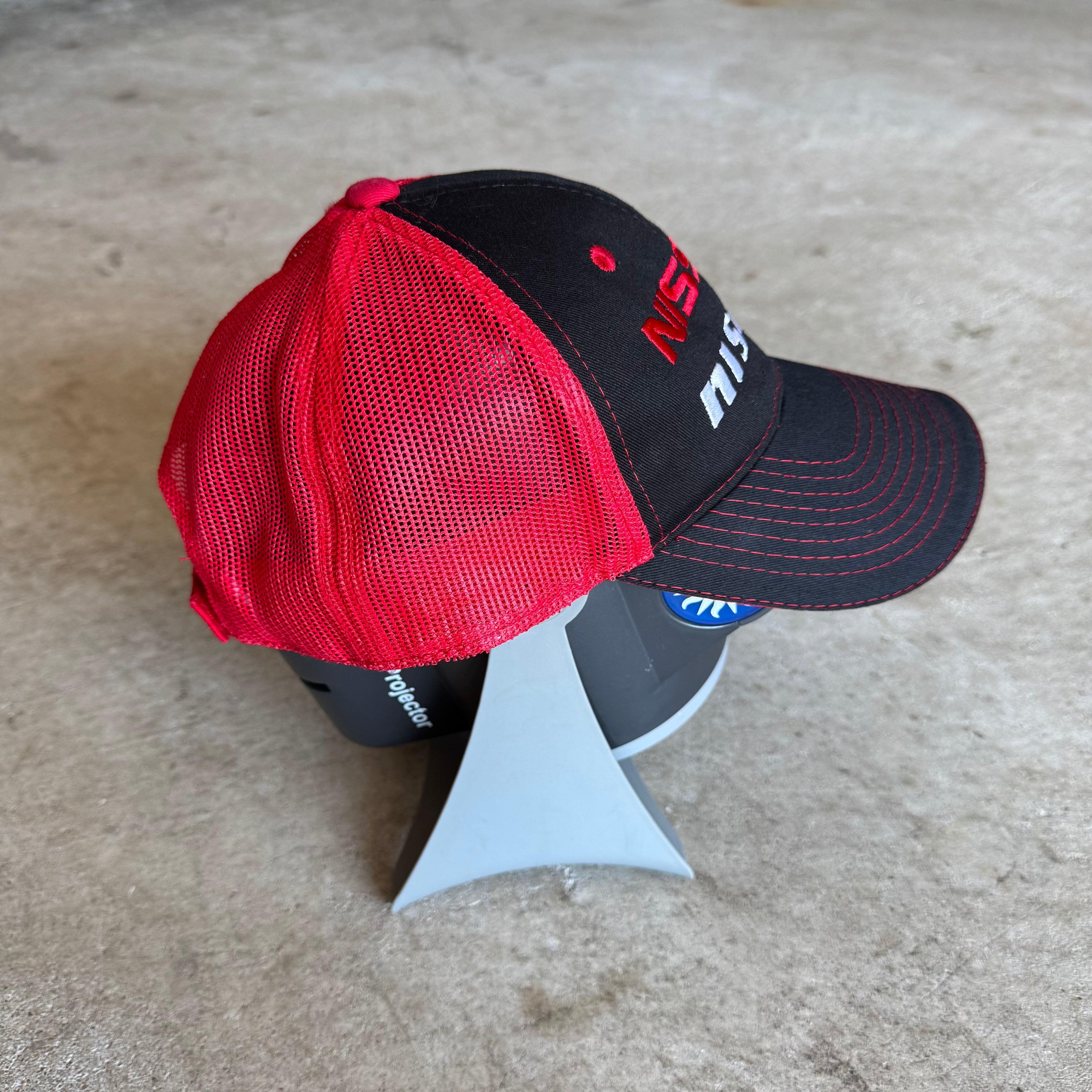 2000s Nissan Nismo Red Black Trucker Hat