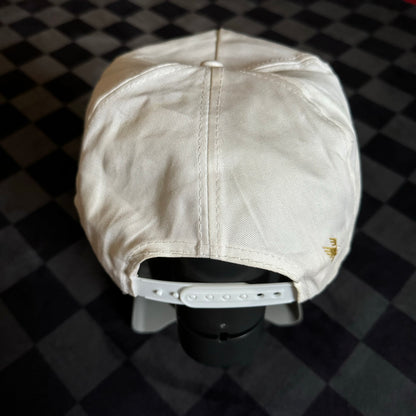 Vintage Winston Racing White Snapback Hat