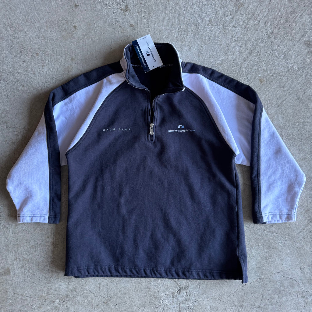 2000s BMW Williams F1 Team Quarter Zip Pullover (L)