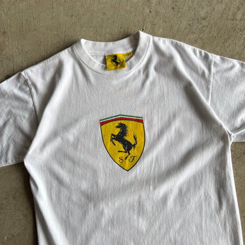 1996 Ferrari Scuderia Shield White T Shirt (S)