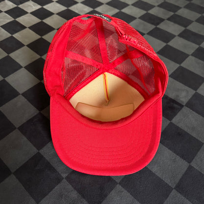 Vintage Yokohama Tires Red Trucker Hat