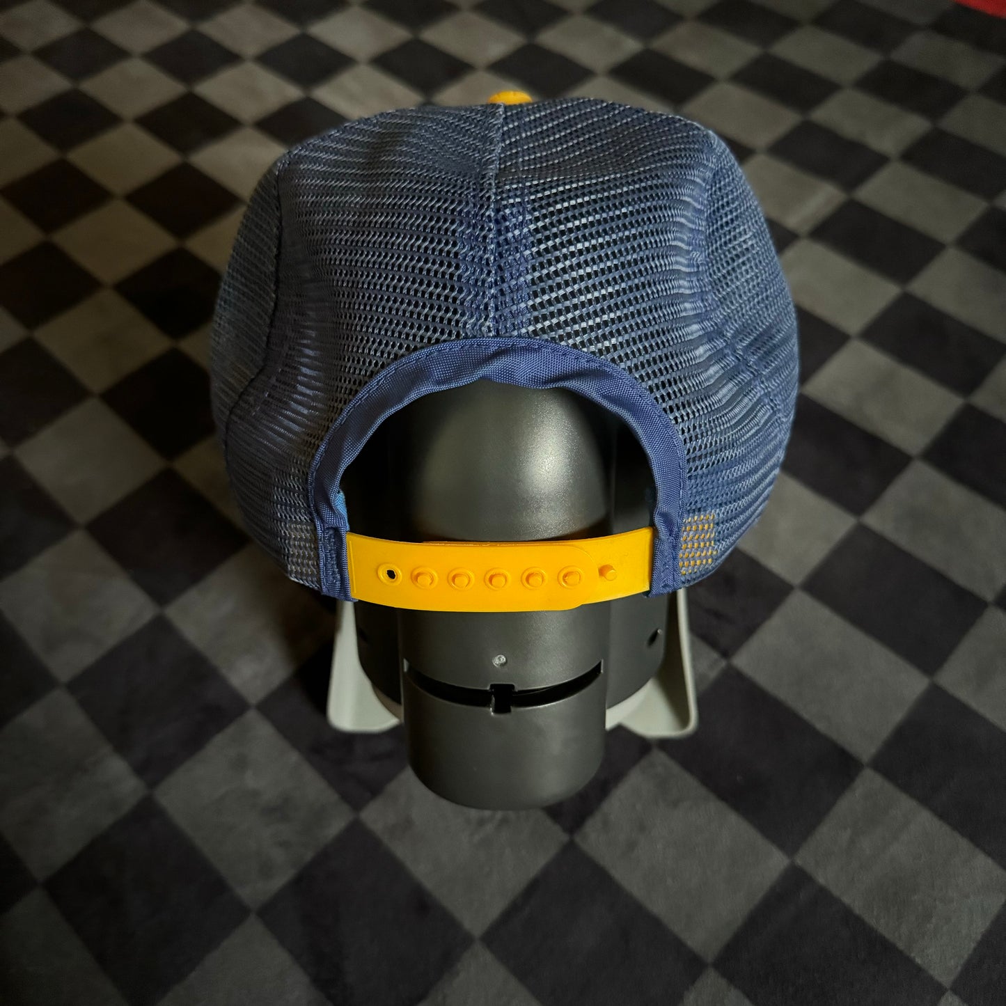 Vintage Michelin Tires Man Blue/Yellow Trucker Hat