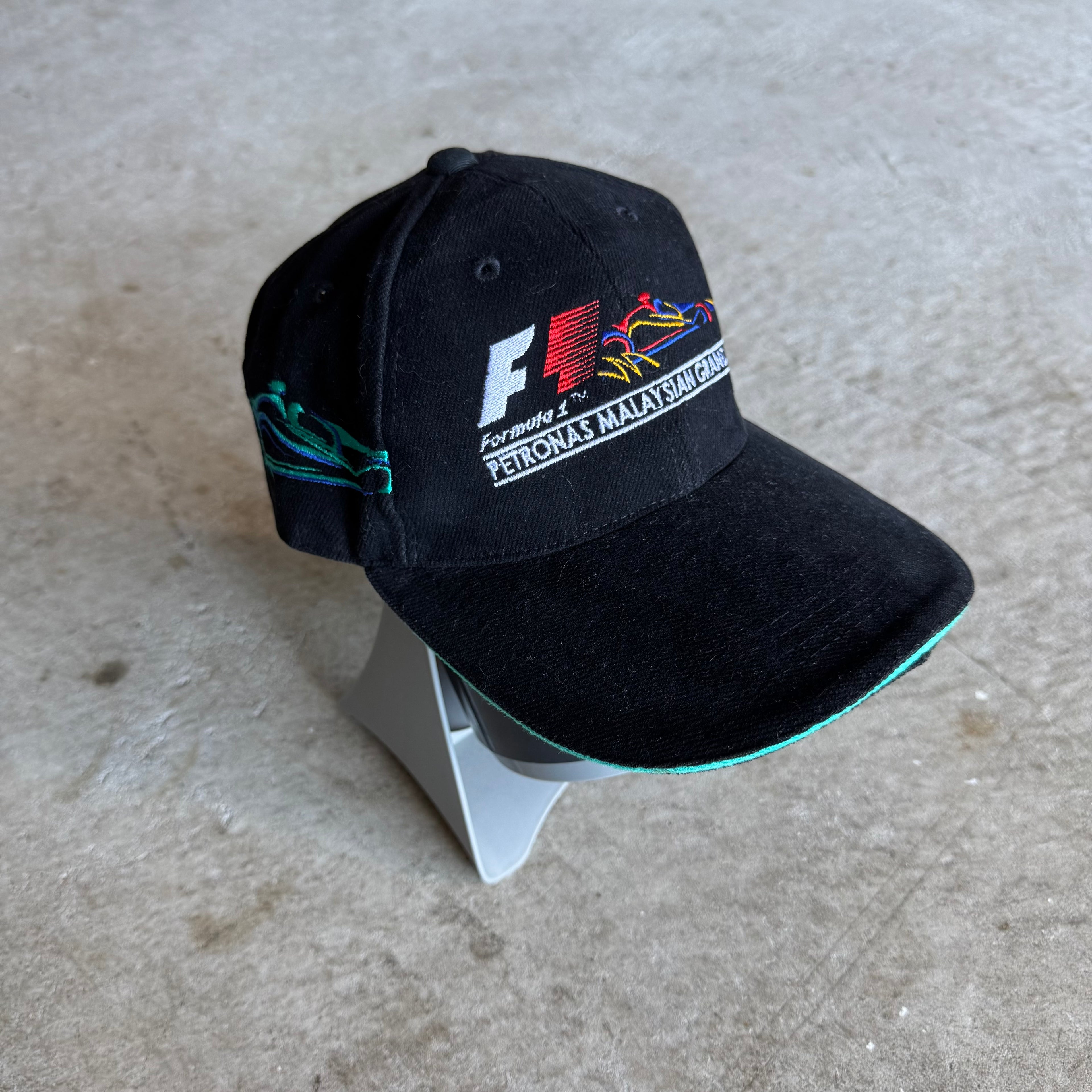Vintage 90s Formula 1 Malaysia Grand Prix Cap Hat