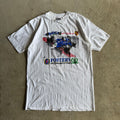 80s Porsche Foster's Indy Racing White T Shirt (XXL)