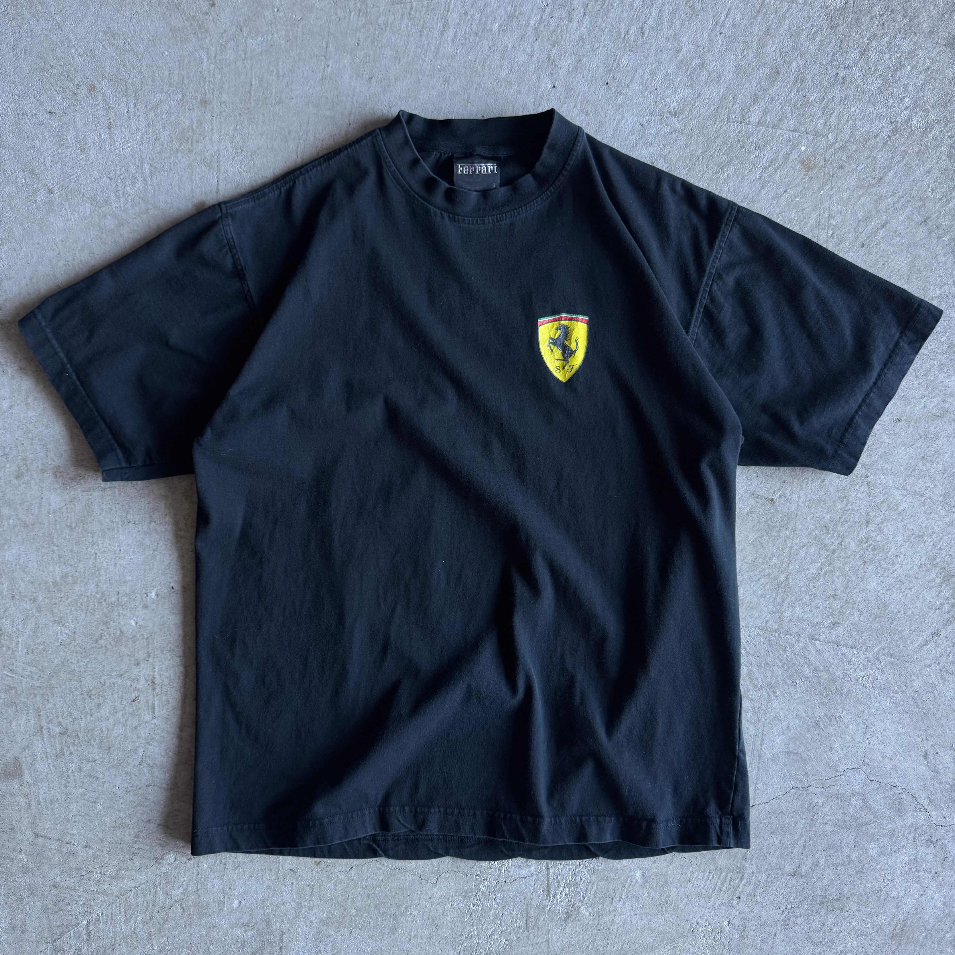 1999 Ferrari Formula 1 F399 V10 Champion Black T Shirt (L)