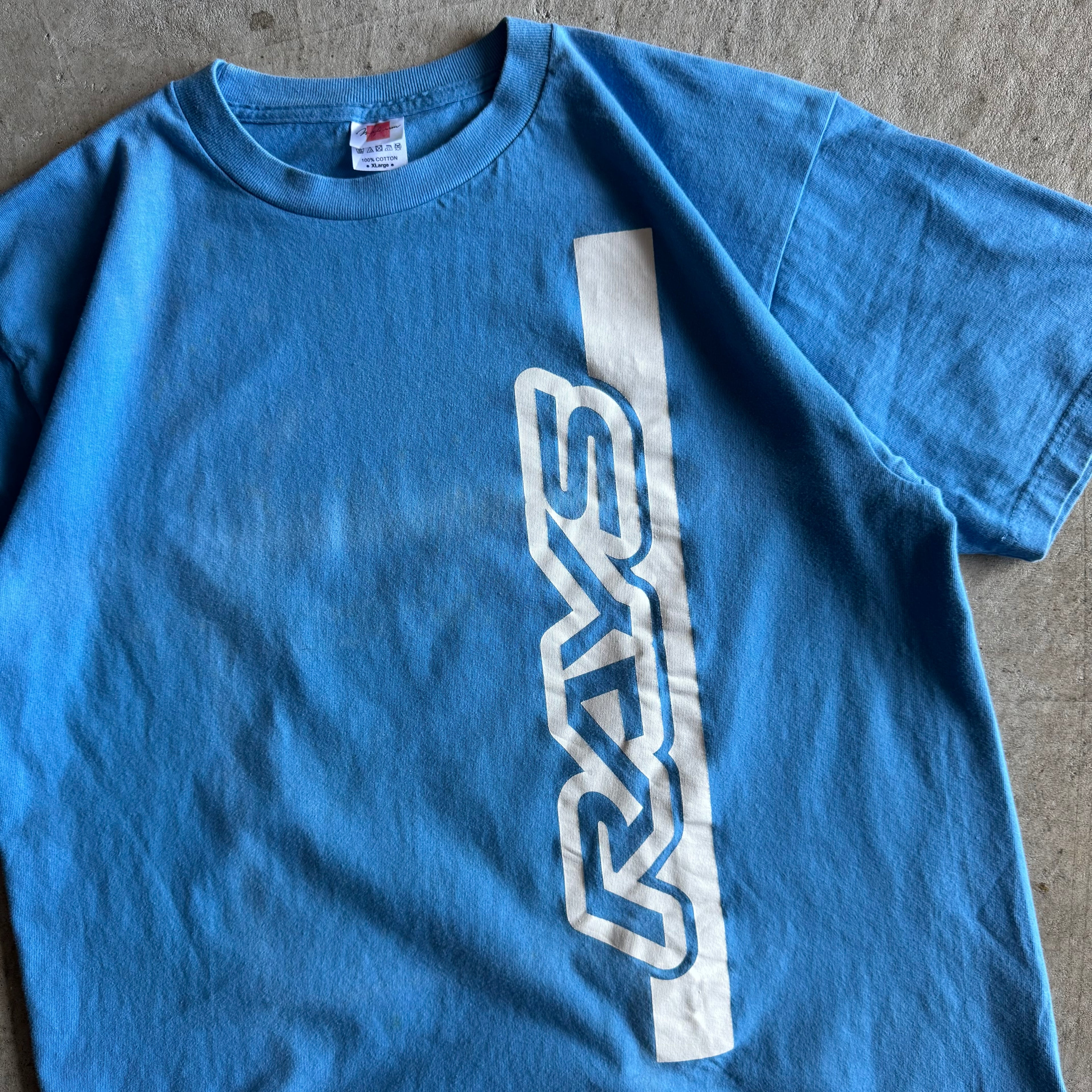 2000s Rays Engineering Japan Power Baby Blue T Shirt (XL)