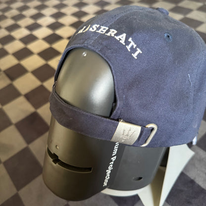 Vintage Maserati Navy Strapback Hat Cap