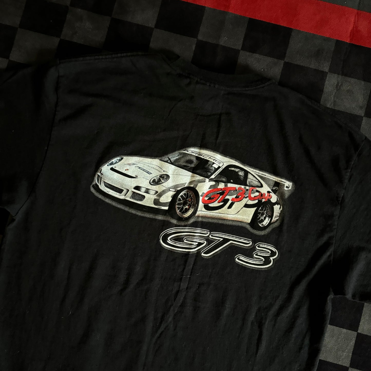 Porsche 997.1 GT3 Cup Car Black T Shirt