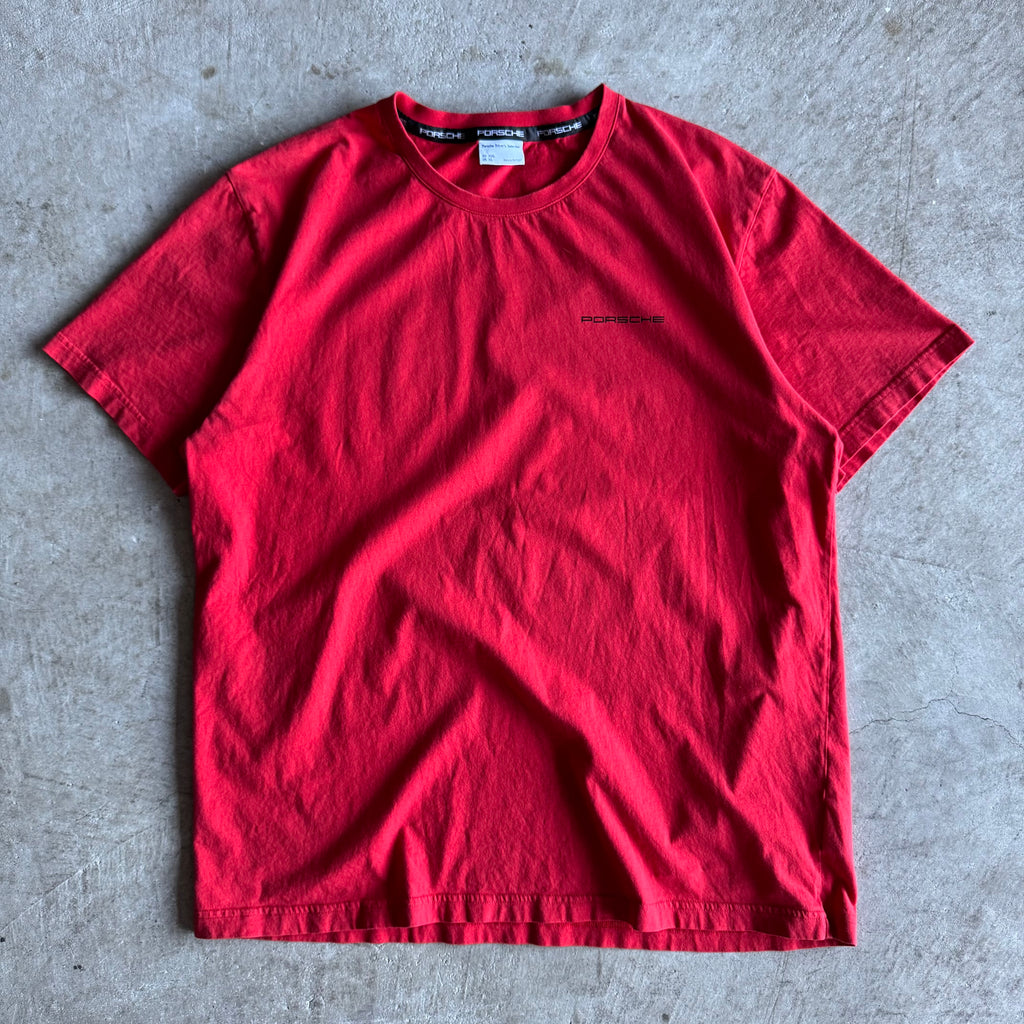 Porsche Selection Nobody's Perfect Red T Shirt (XL)