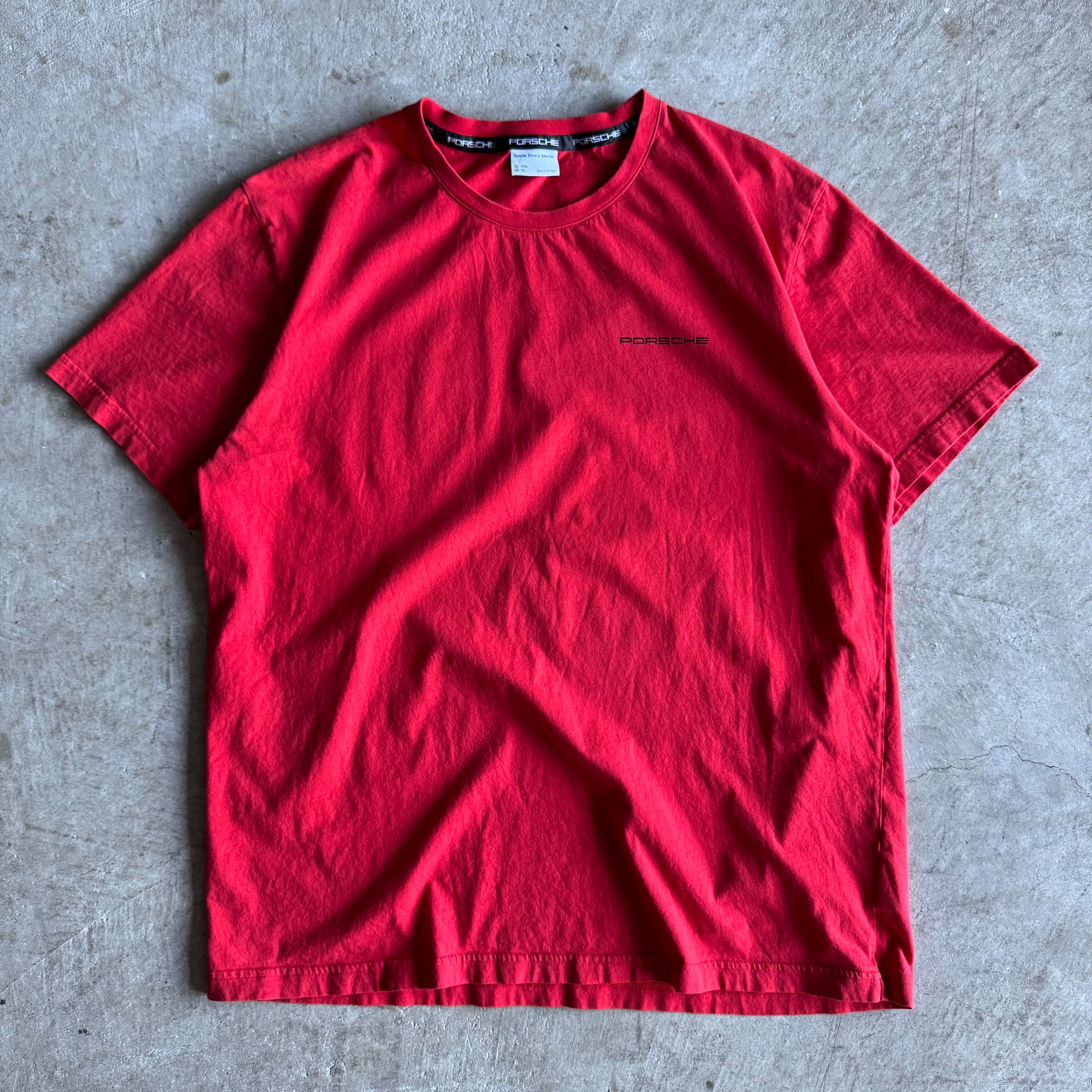 Porsche Selection Nobody's Perfect Red T Shirt (XL)