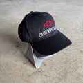 90s Chevrolet Embroidered Black Cap Hat