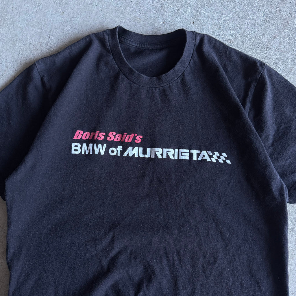 2000s Boris Said's BMW of Murrieta Black T Shirt (M)