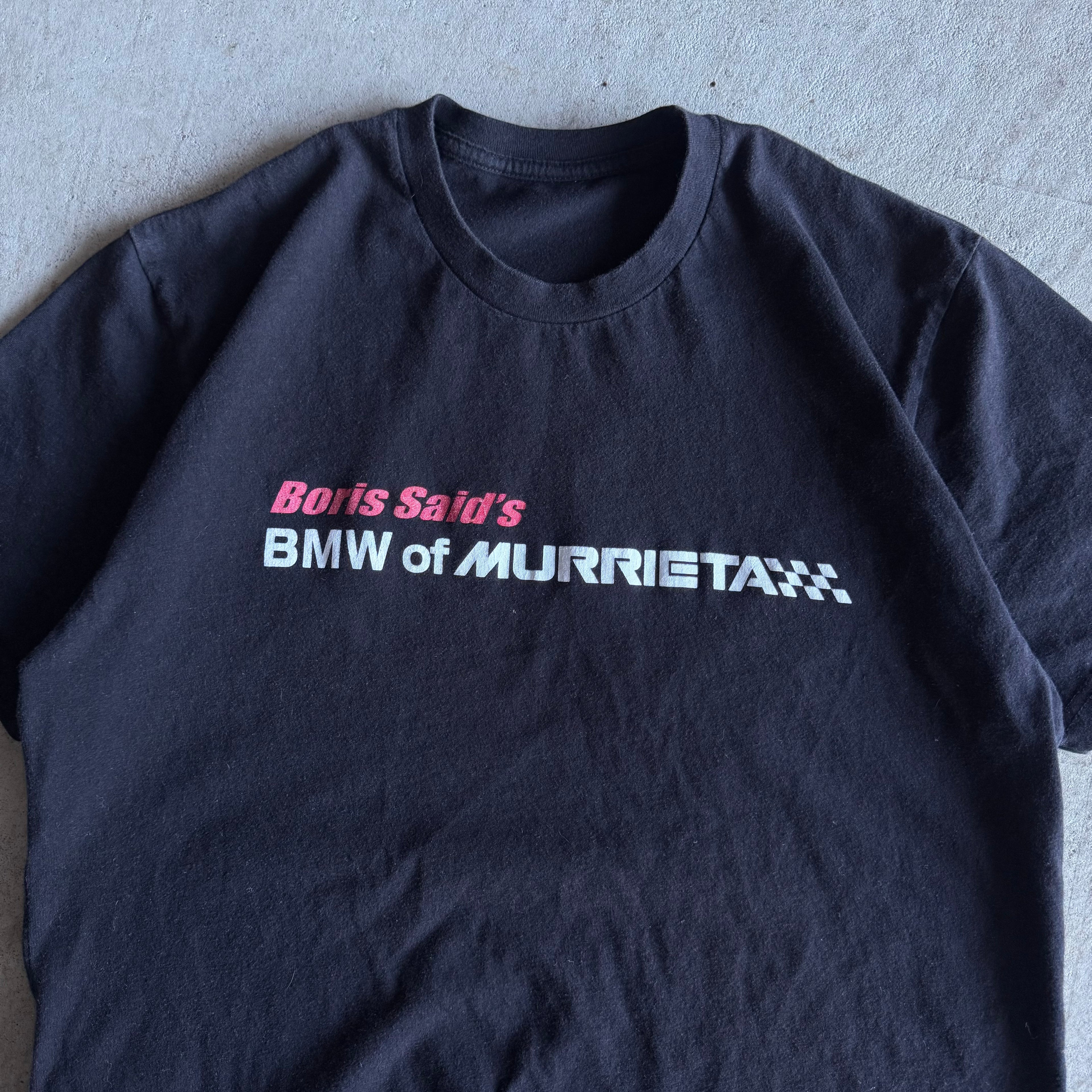 2000s Boris Said's BMW of Murrieta Black T Shirt (M)