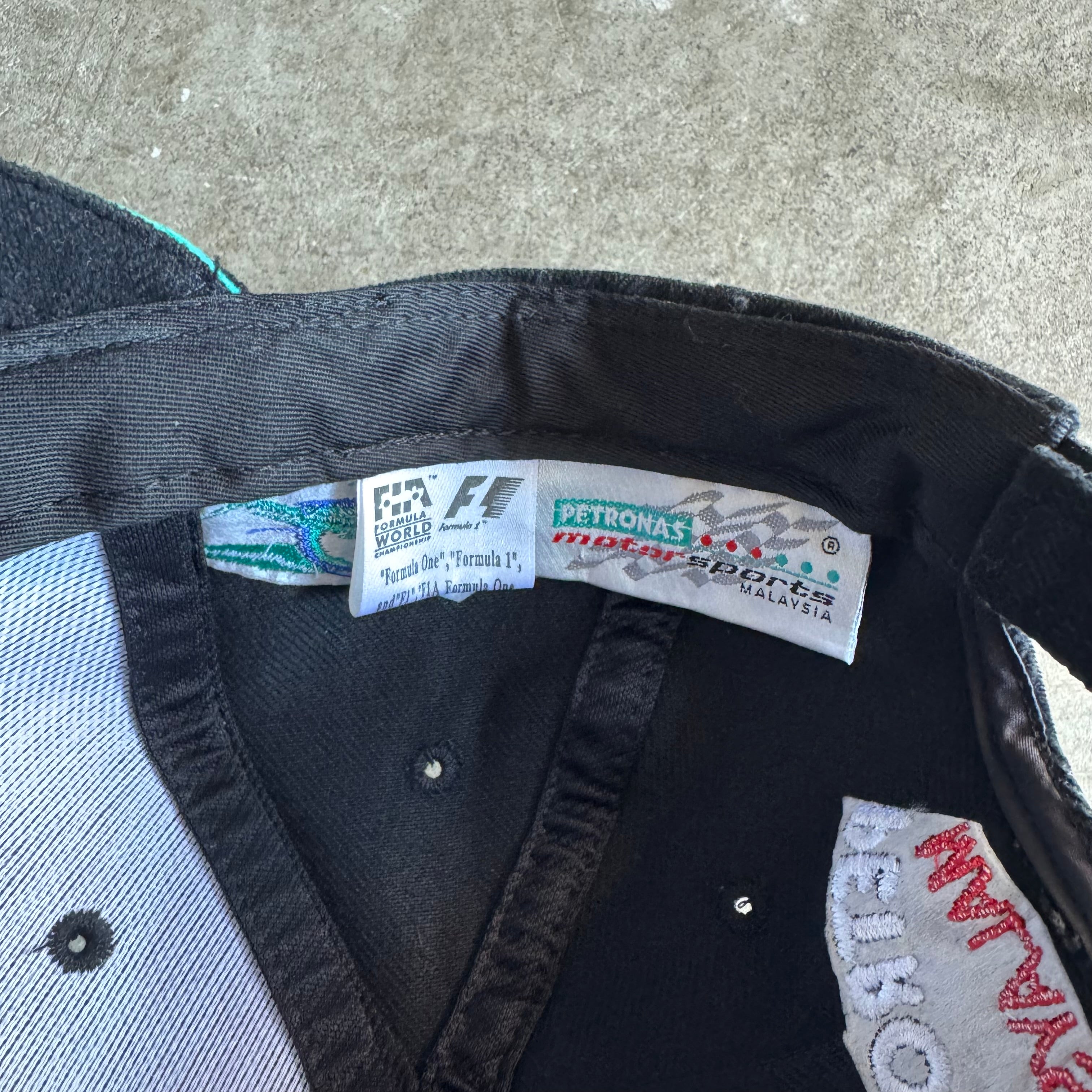 Vintage 90s Formula 1 Malaysia Grand Prix Cap Hat