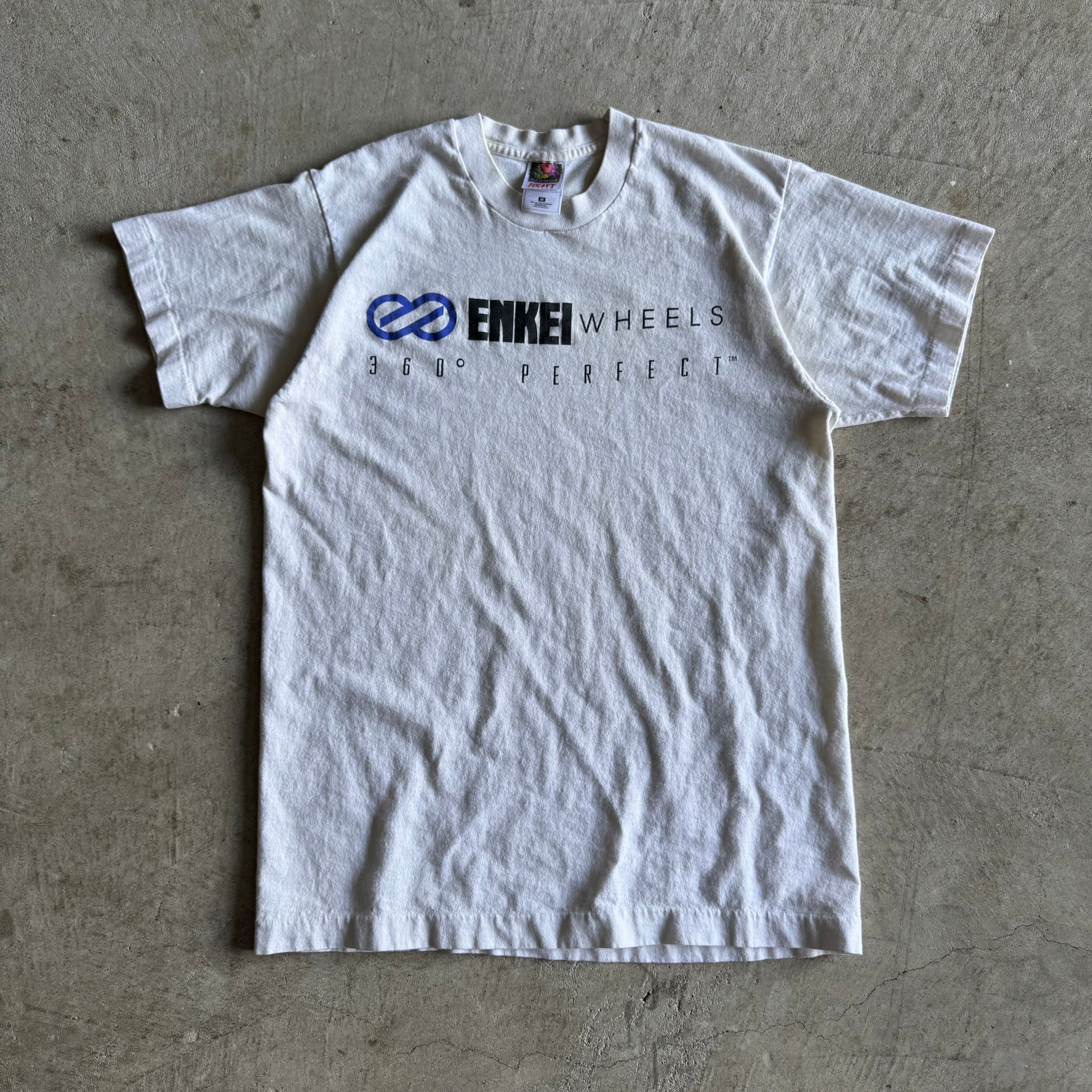 Vintage 90s Enkei Wheels 360 Perfect T Shirt Size Medium