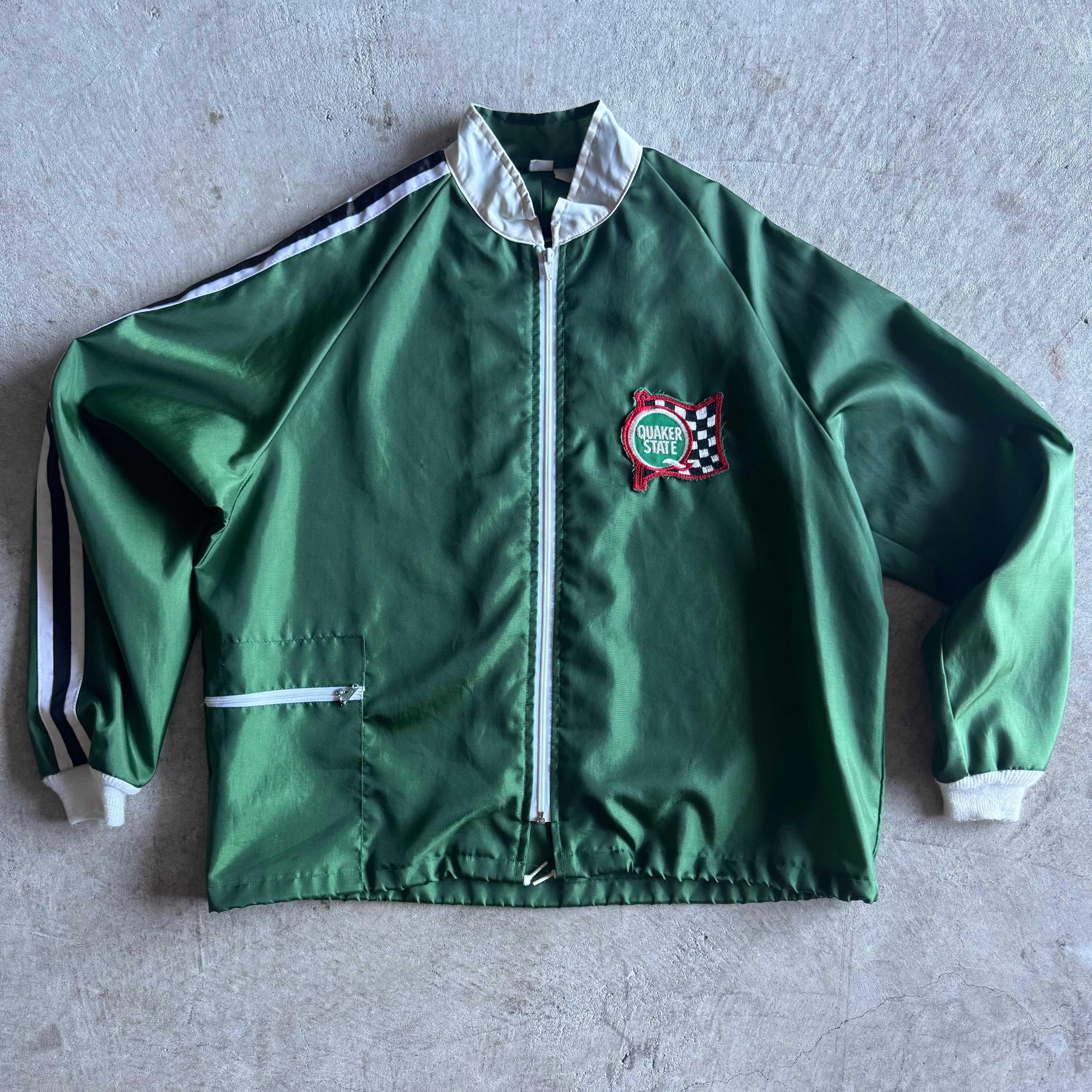 Vintage 80s Quaker State Indycar Jacket Size XL