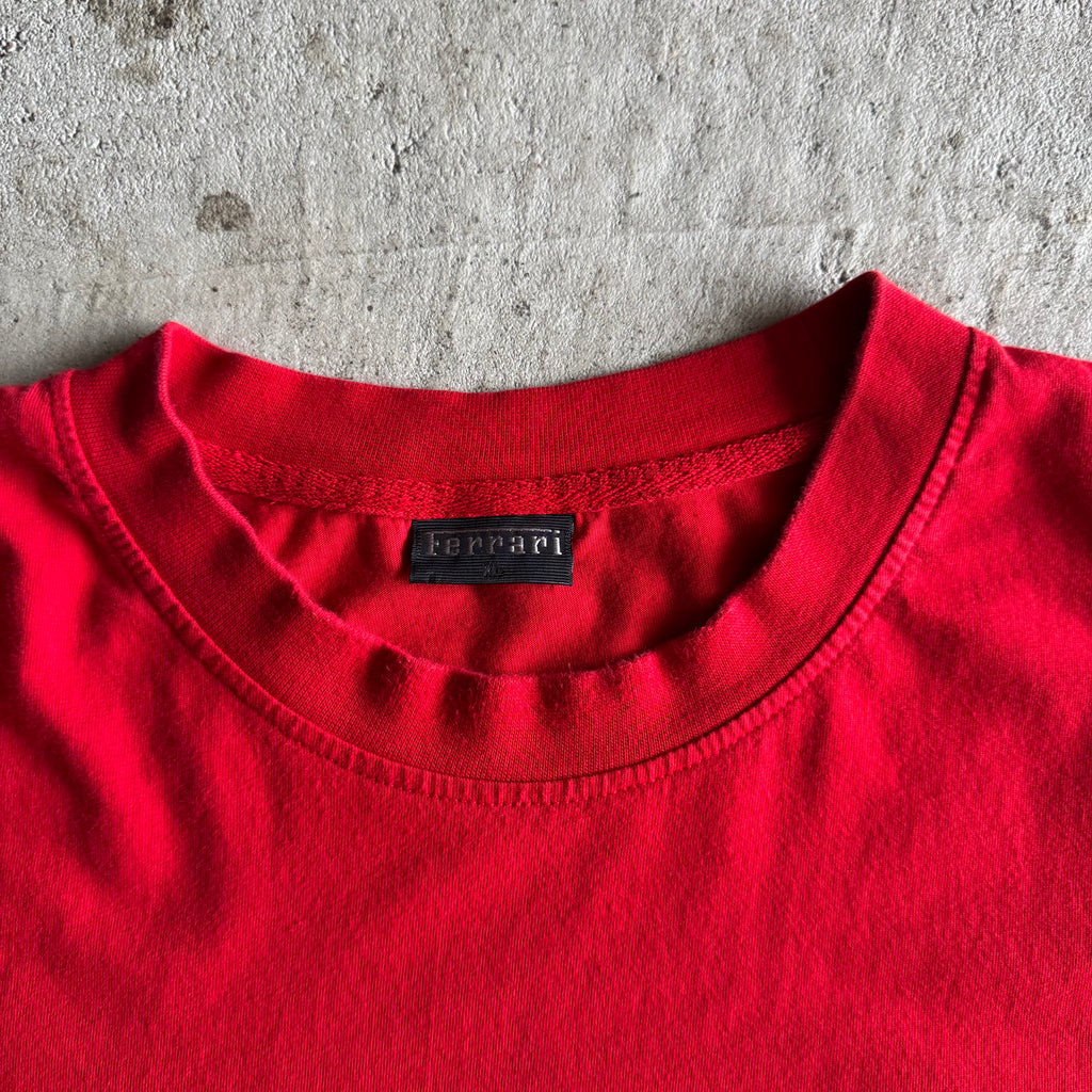 90s Ferrari Formula 1 Schumacher Red T Shirt (XL)