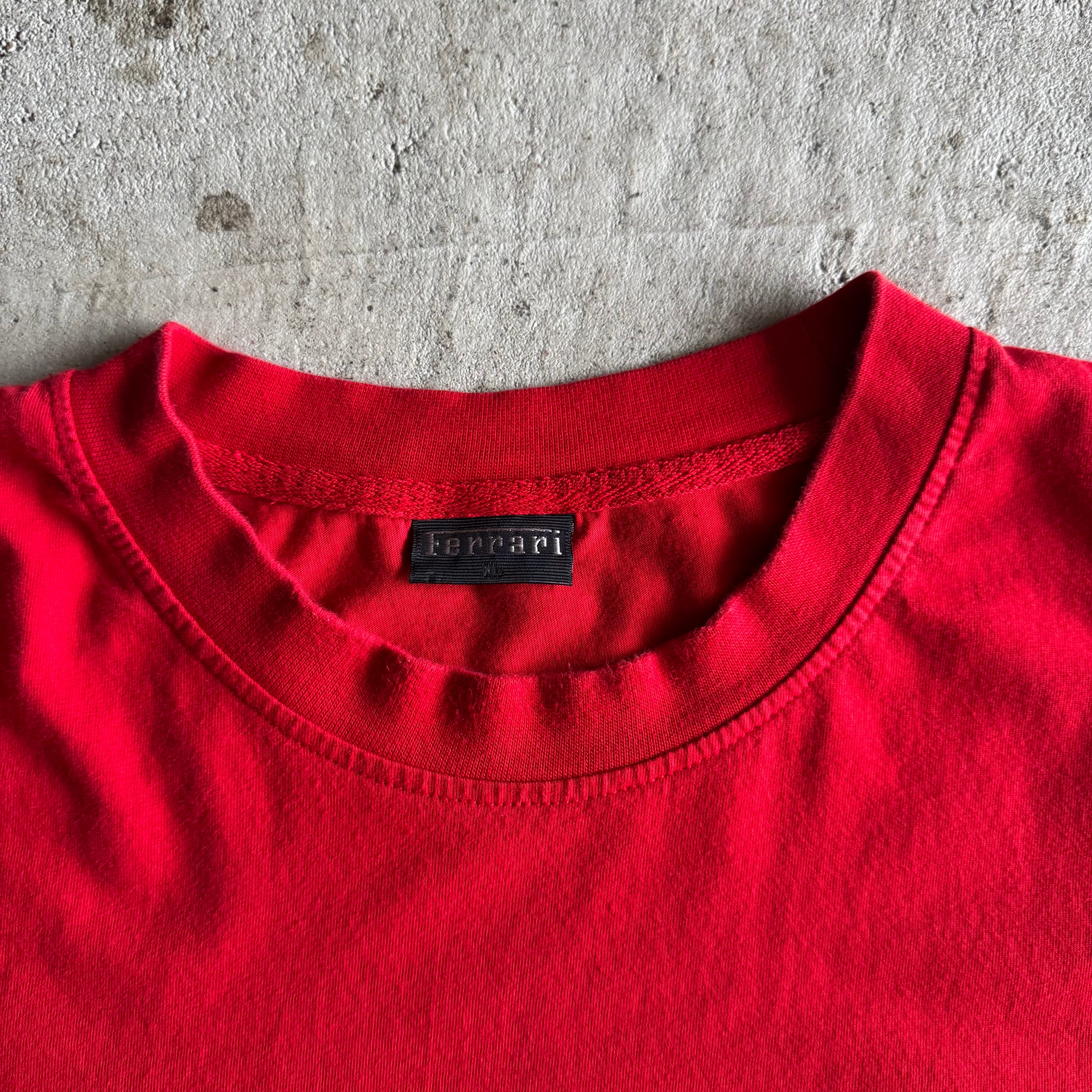 90s Ferrari Formula 1 Schumacher Red T Shirt (XL)