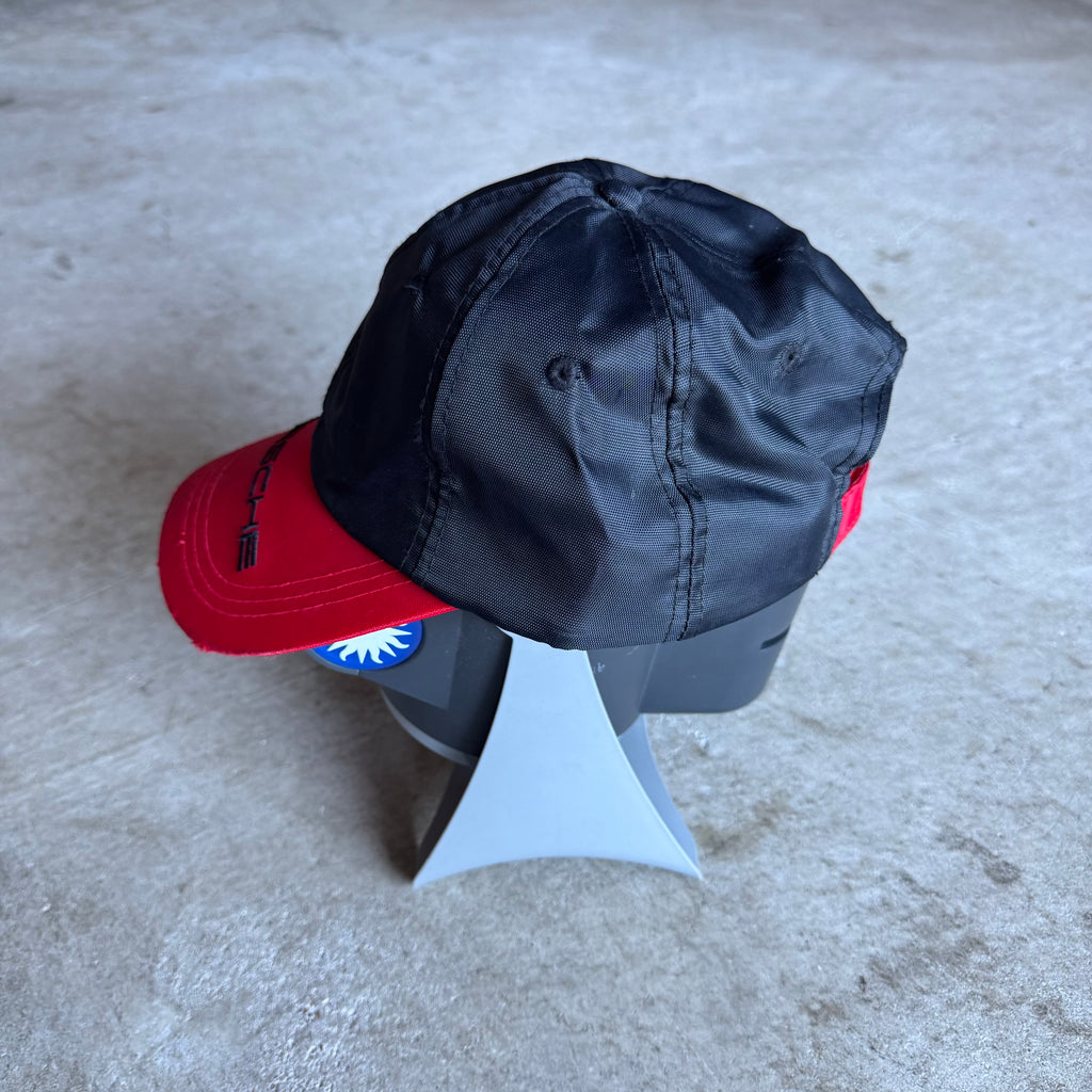90s Porsche Selection Black Red Cap Hat