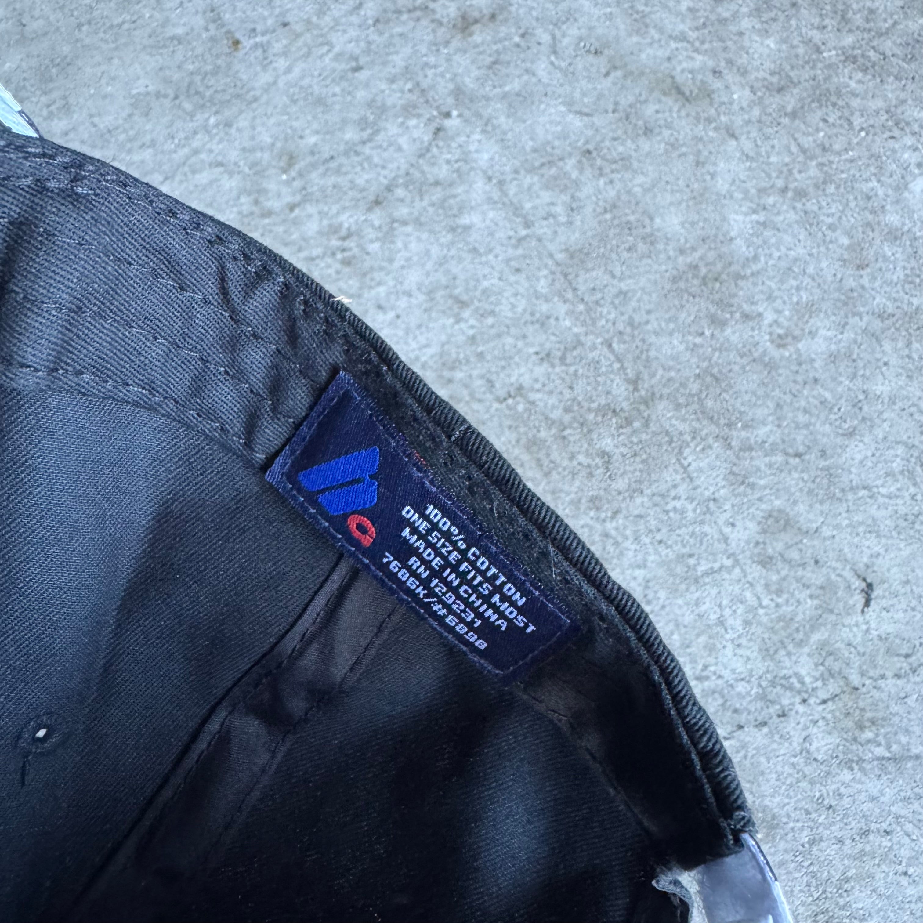 Toyota TRD Kanji Checkered Black Strapback Hat