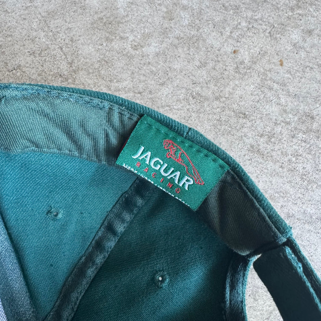 2000s Jaguar Racing Green Adjustable Strapback Hat (Youth)