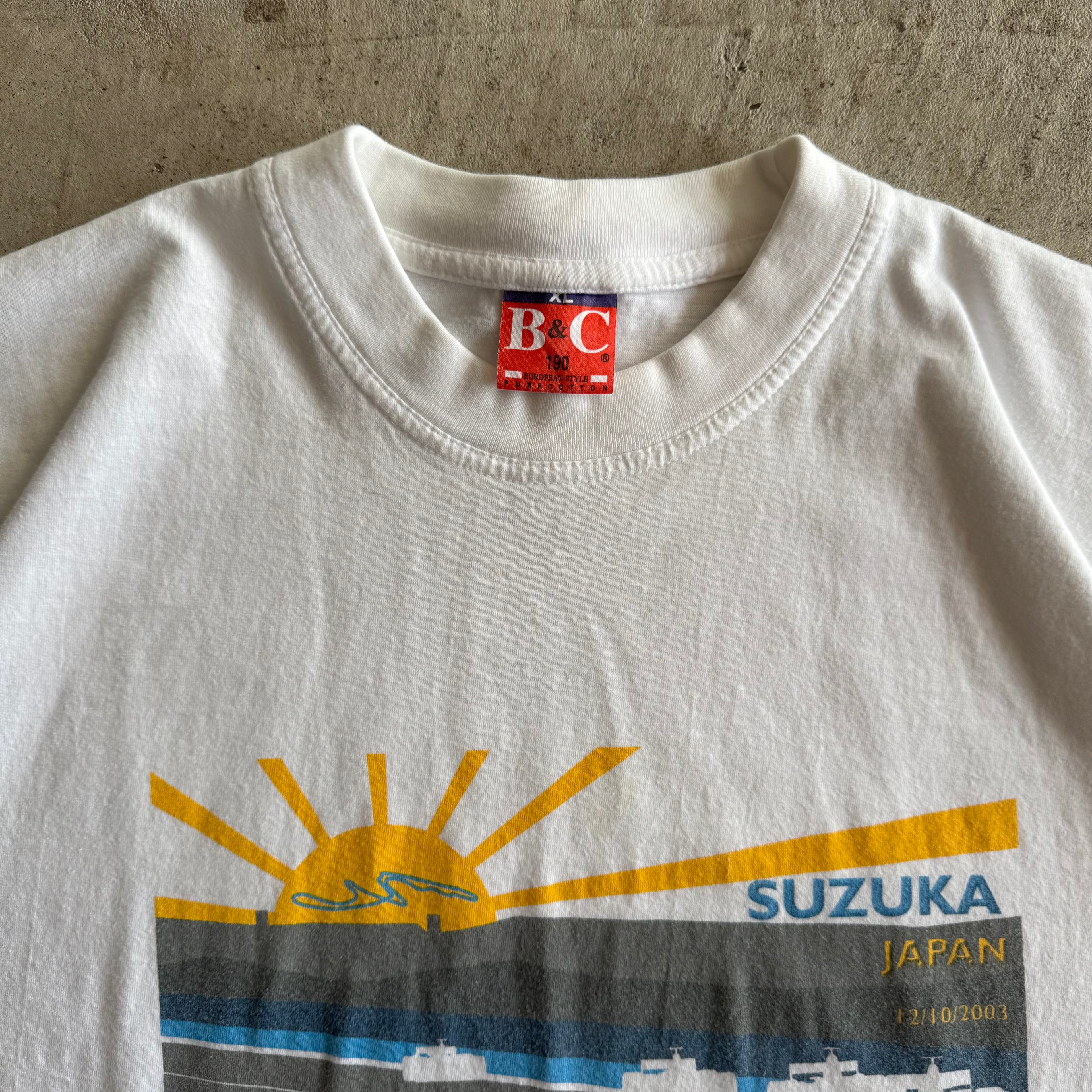 2003 Renault F1 Suzuka Japan Champion White T Shirt (XL)