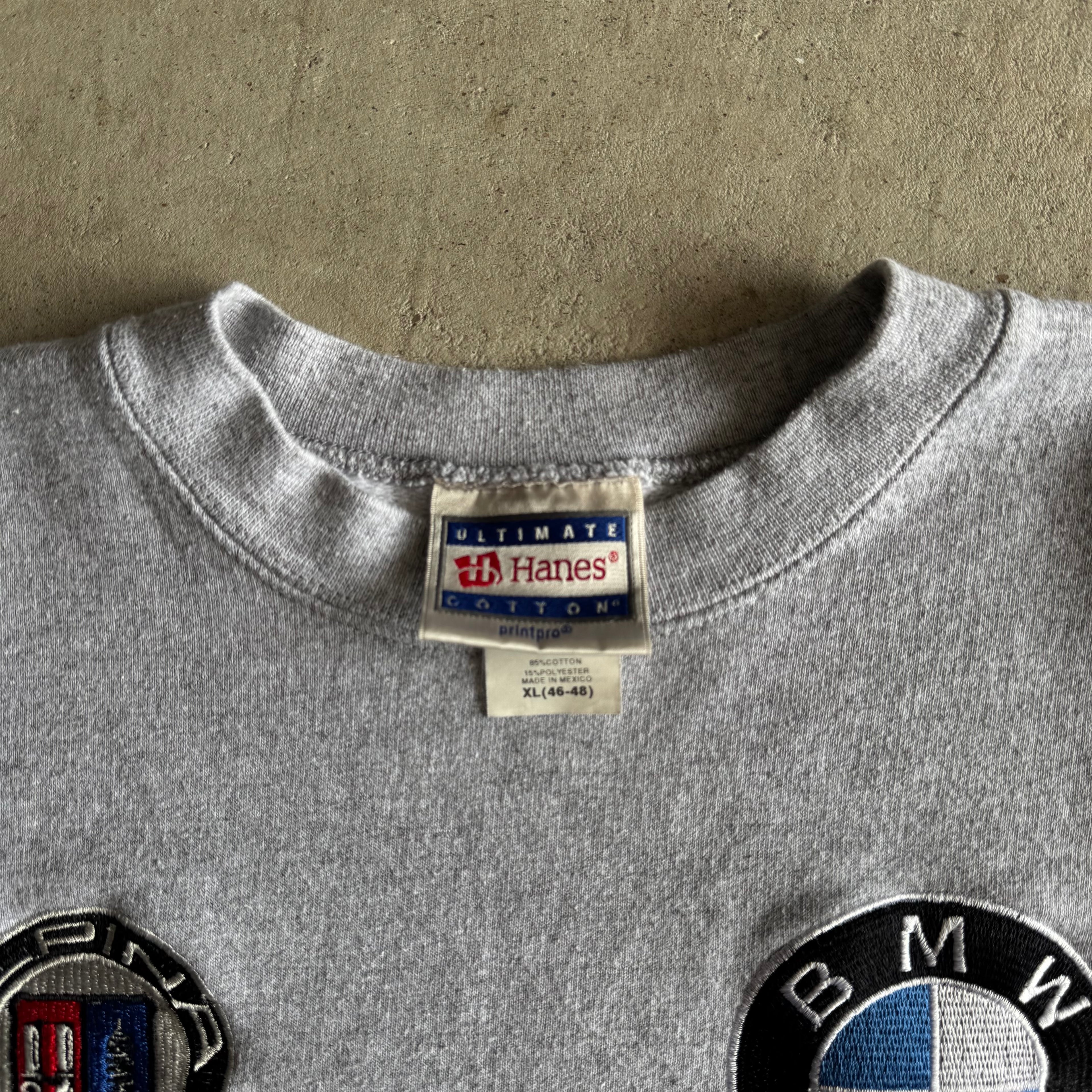 90s BMW Alpina Motorsports Grey Crewneck Sweater (XL)