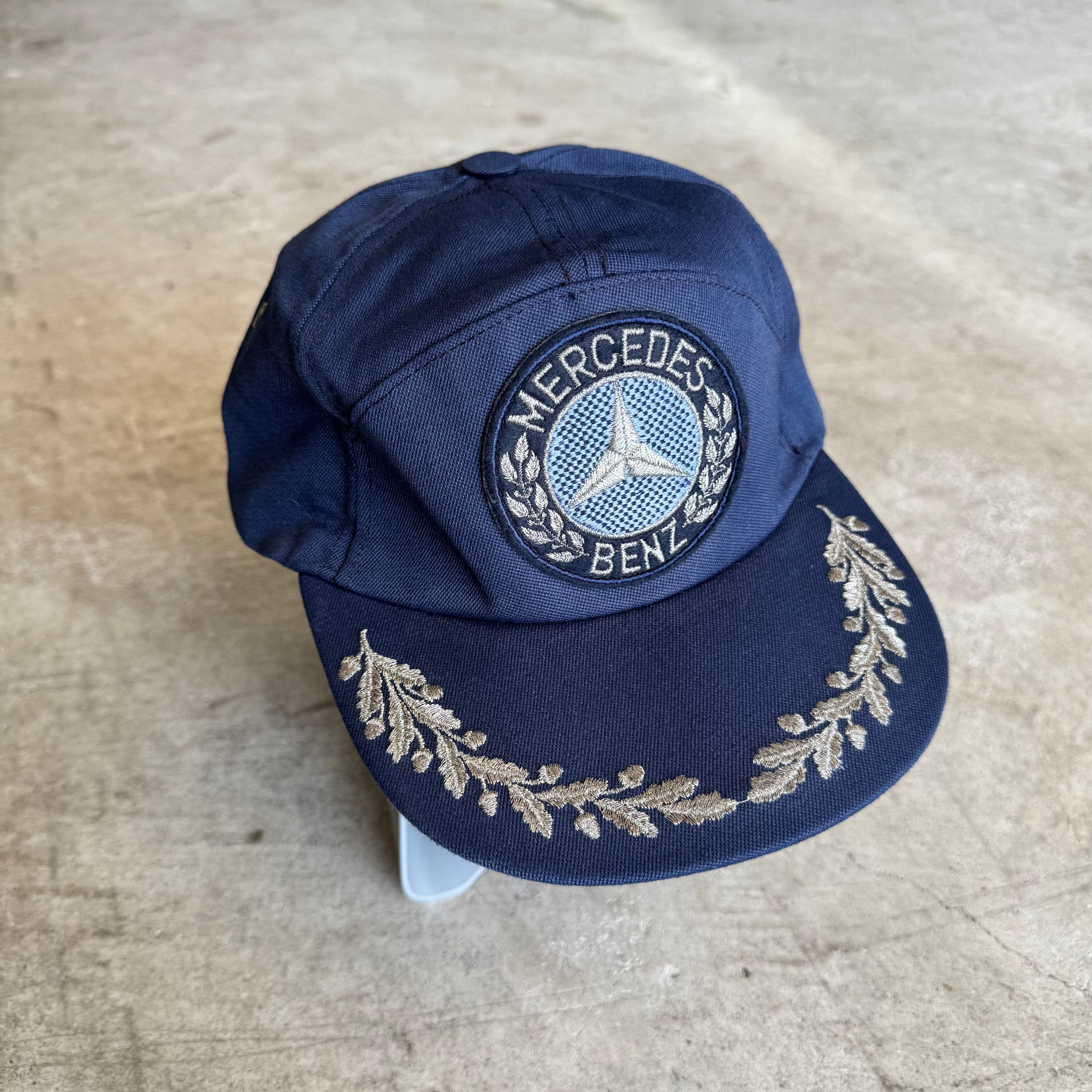 90s Mercedes-Benz DTM Silhouette Black Adjustable Hat