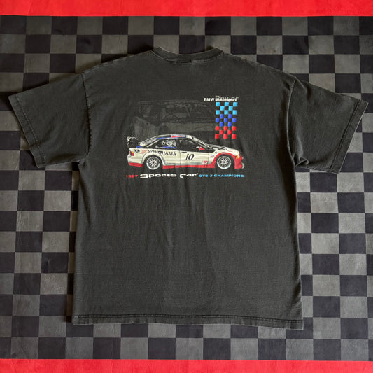Vintage 1997 BMW M3 GTS Champions Black T Shirt XL