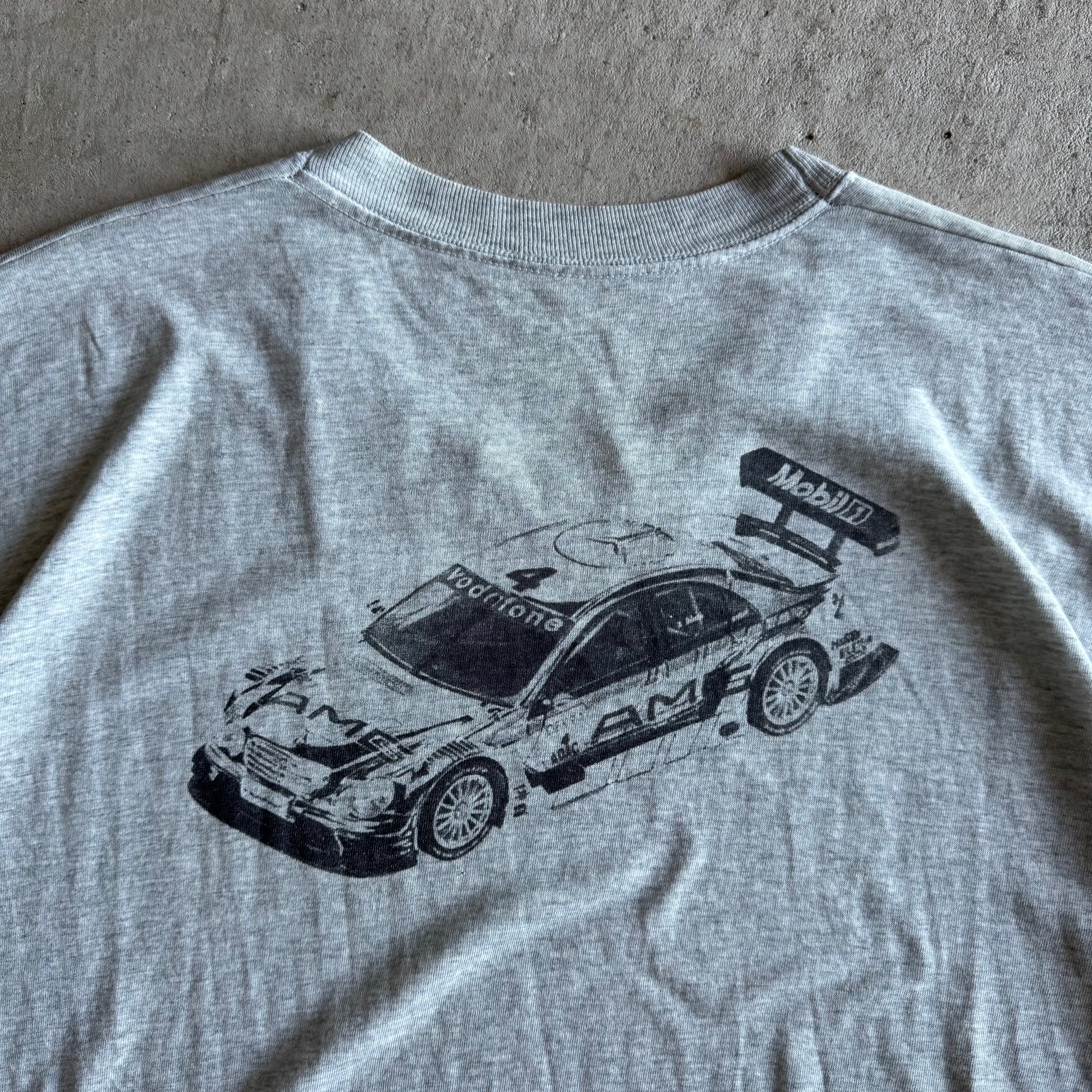 Vintage Mercedes-Benz CLK DTM Dealership Grey T Shirt Size Large