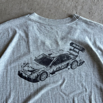 Vintage Mercedes-Benz CLK DTM Dealership Grey T Shirt Size XL