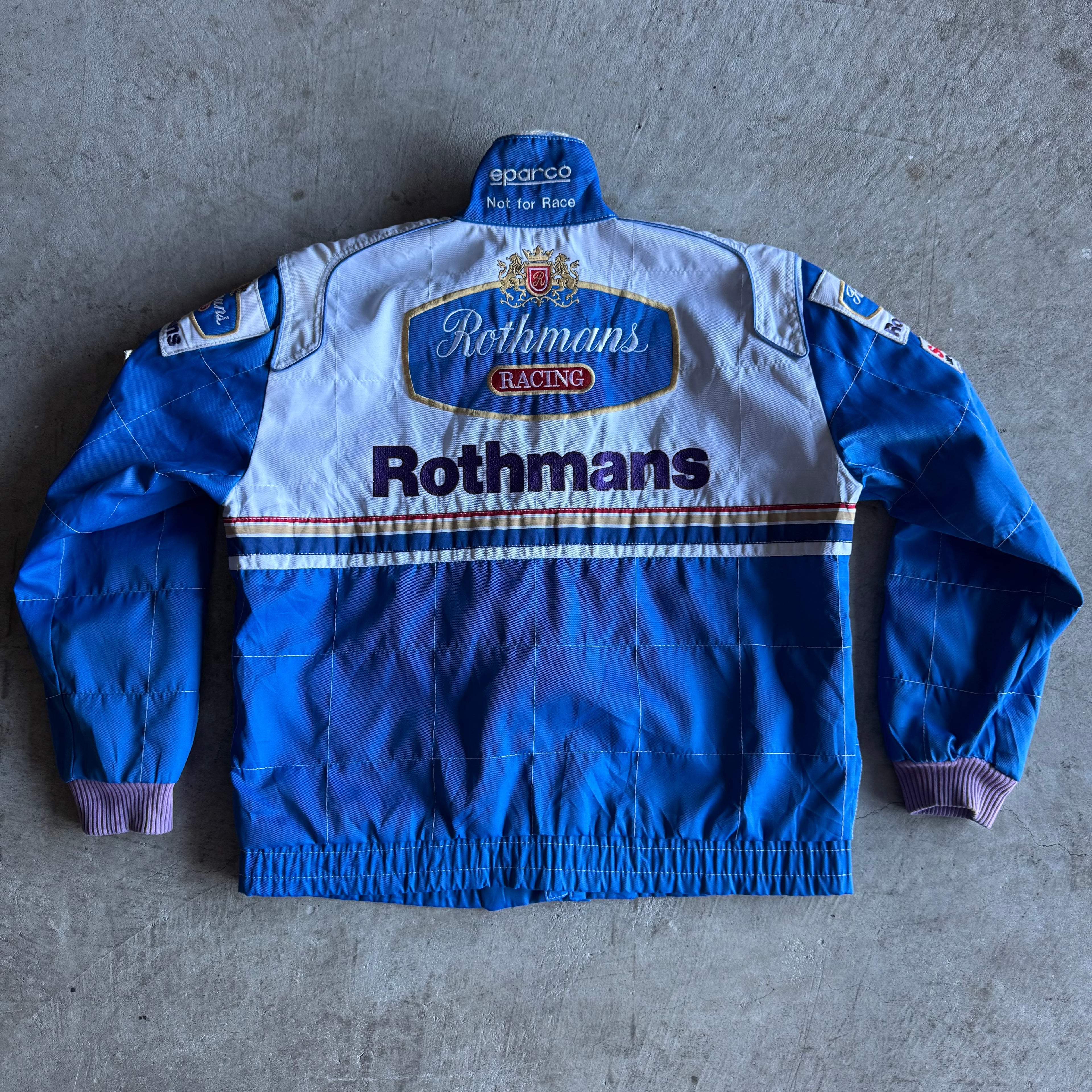90s Sparco Rothmans Elf Renault F1 Race Jacket (L)