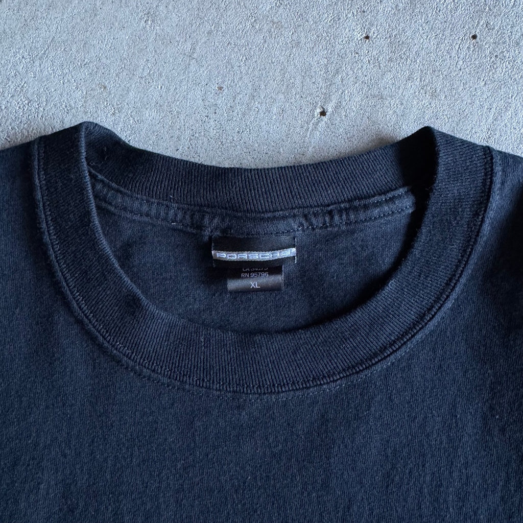 2000s Porsche Cayman Stir Things Up Black T Shirt (XL)