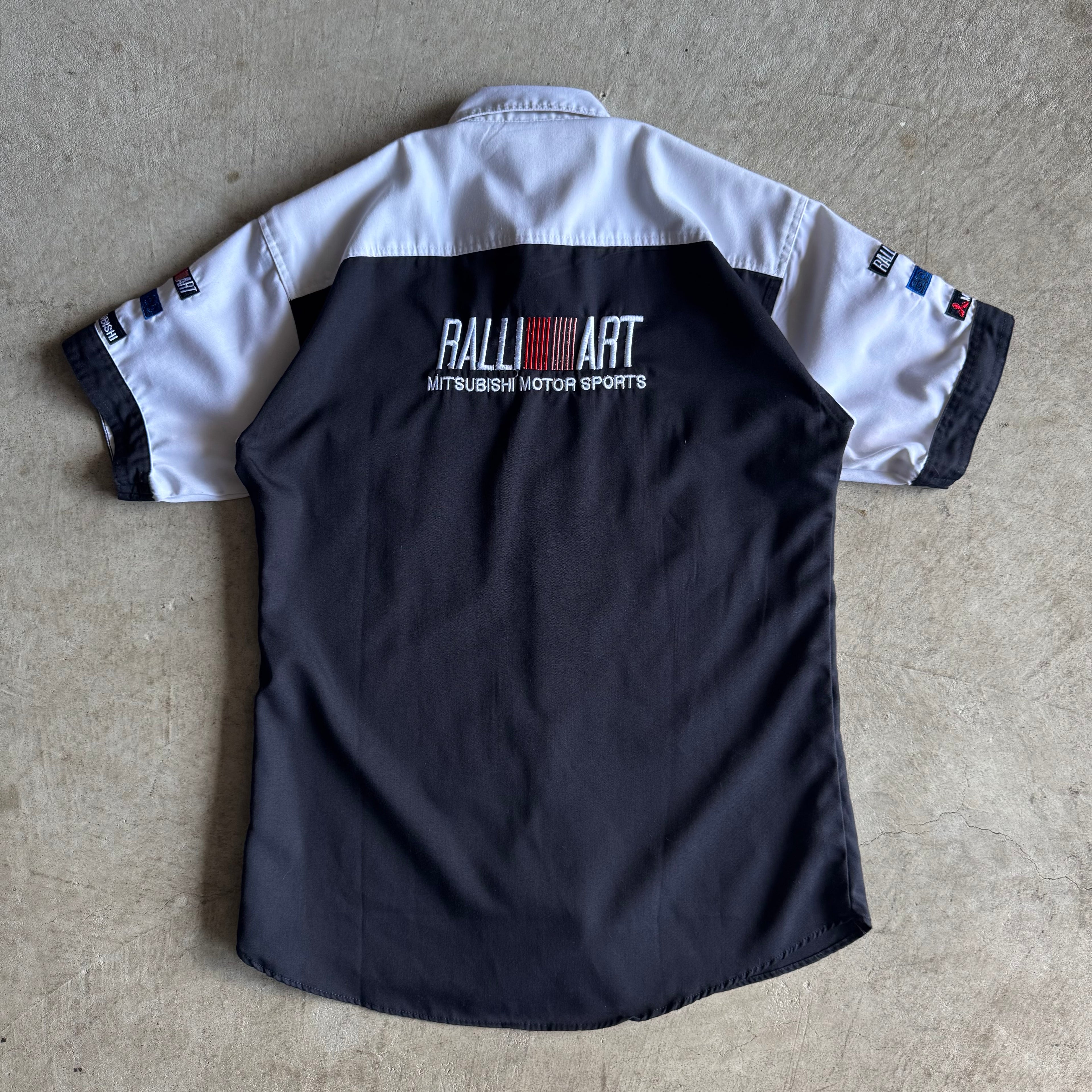Mitsubishi Motorsports Ralliart Team Button Up Shirt (L)