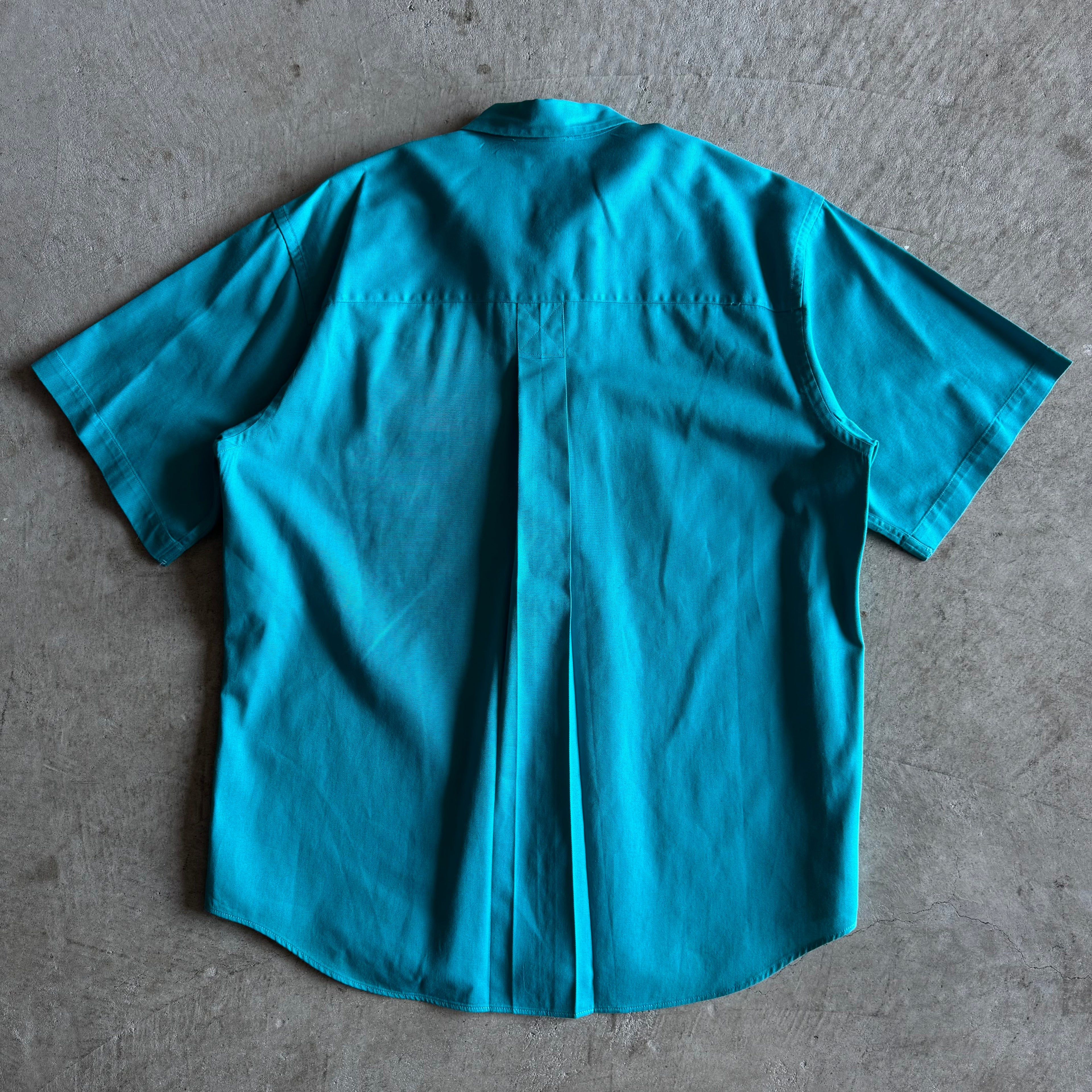 90s TRD Toyota Atlantic Championship Racing Blue Button Up Shirt (XL)