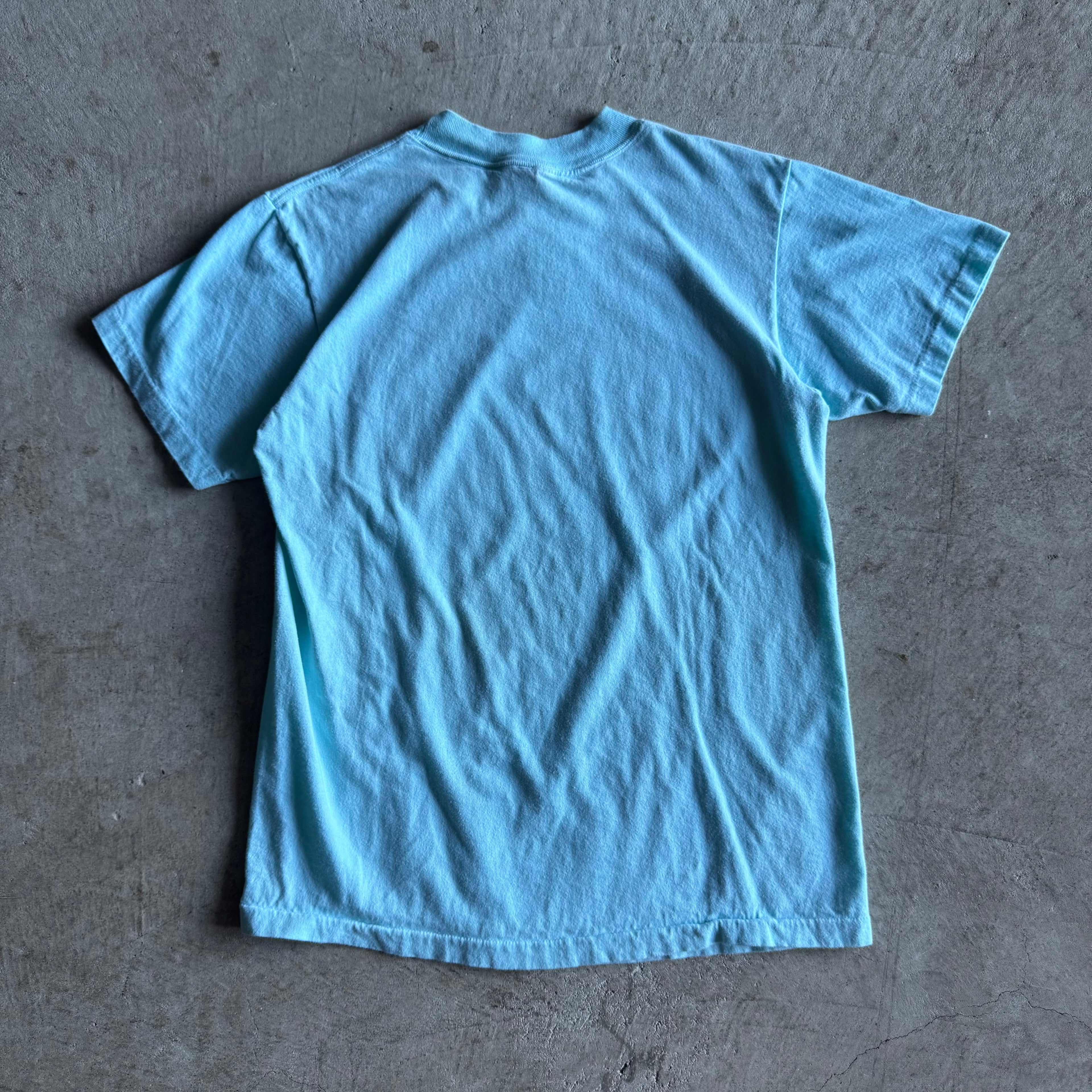 Vintage 80s 1985 Coca-Cola Classic 12 hours Sebring Blue Shirt Size Large