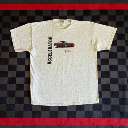 2000s GM AutoShow in Motion Corvette Hummer T Shirt XL
