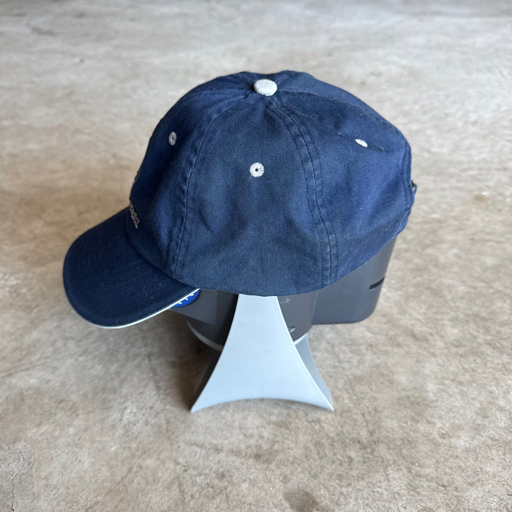 90s Mercedes-Benz Navy Adjustable Strapback Hat