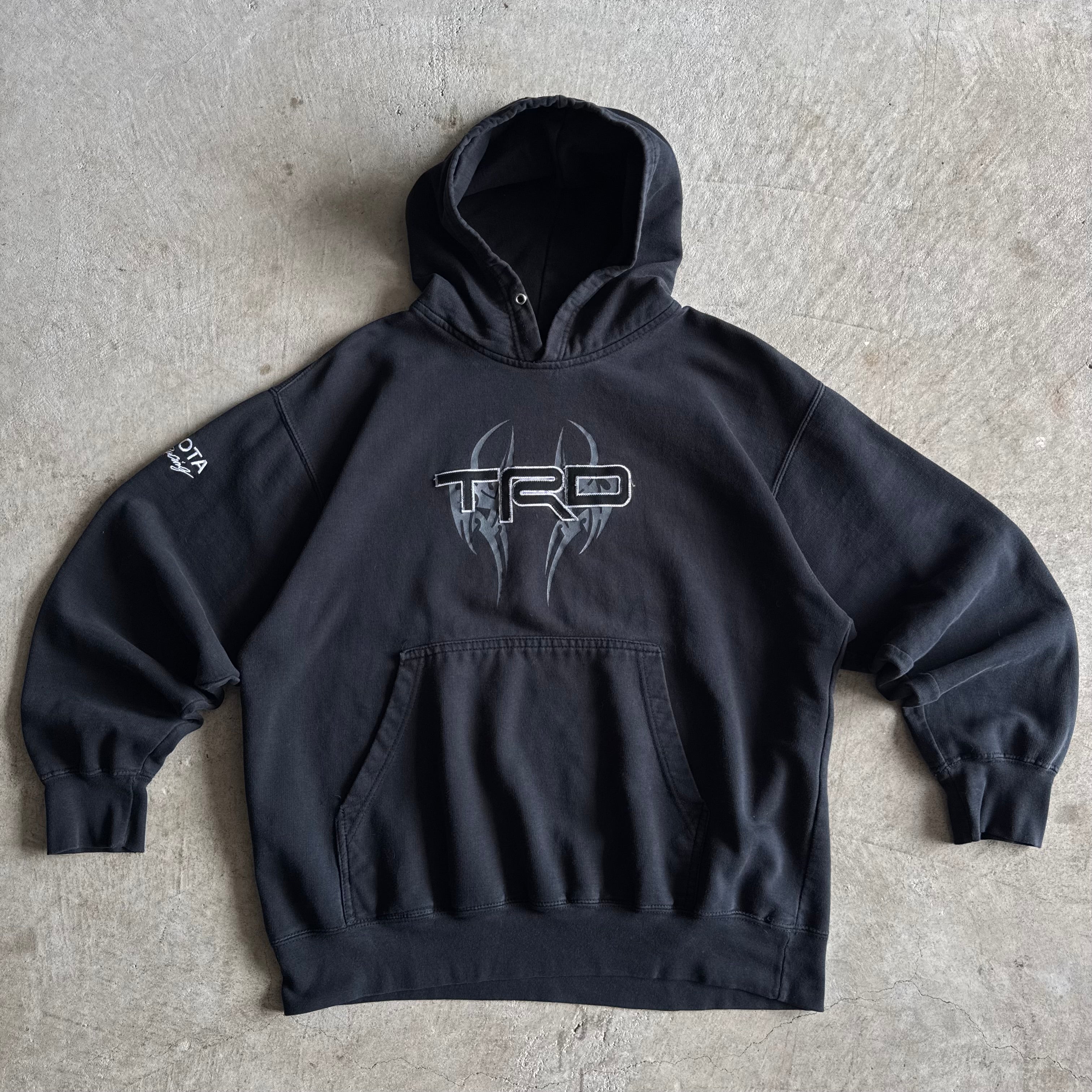 90s TRD Toyota Racing Black Pullover Sweater (L)