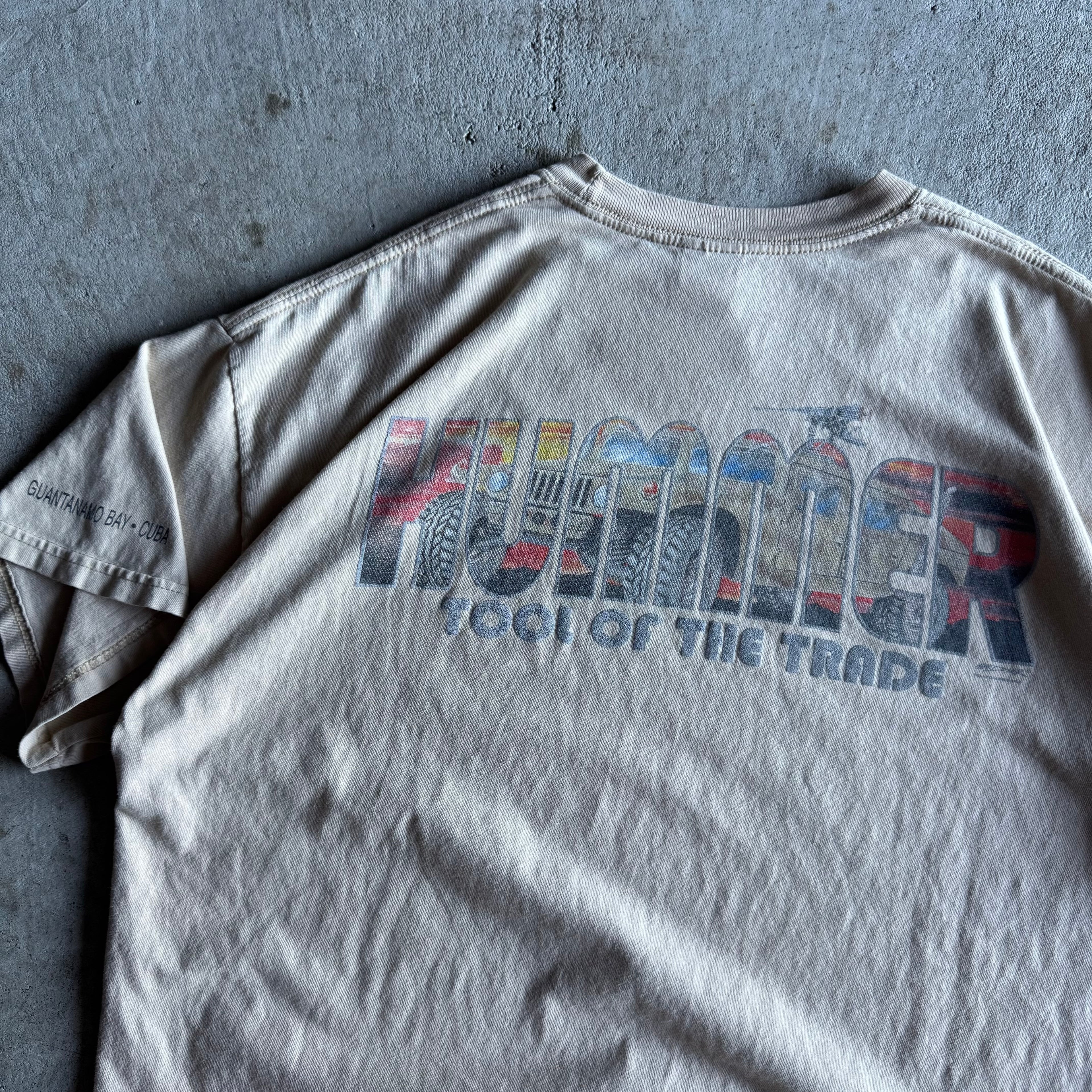 Vintage 90s Hummer Tool of the Trade T Shirt Size XL
