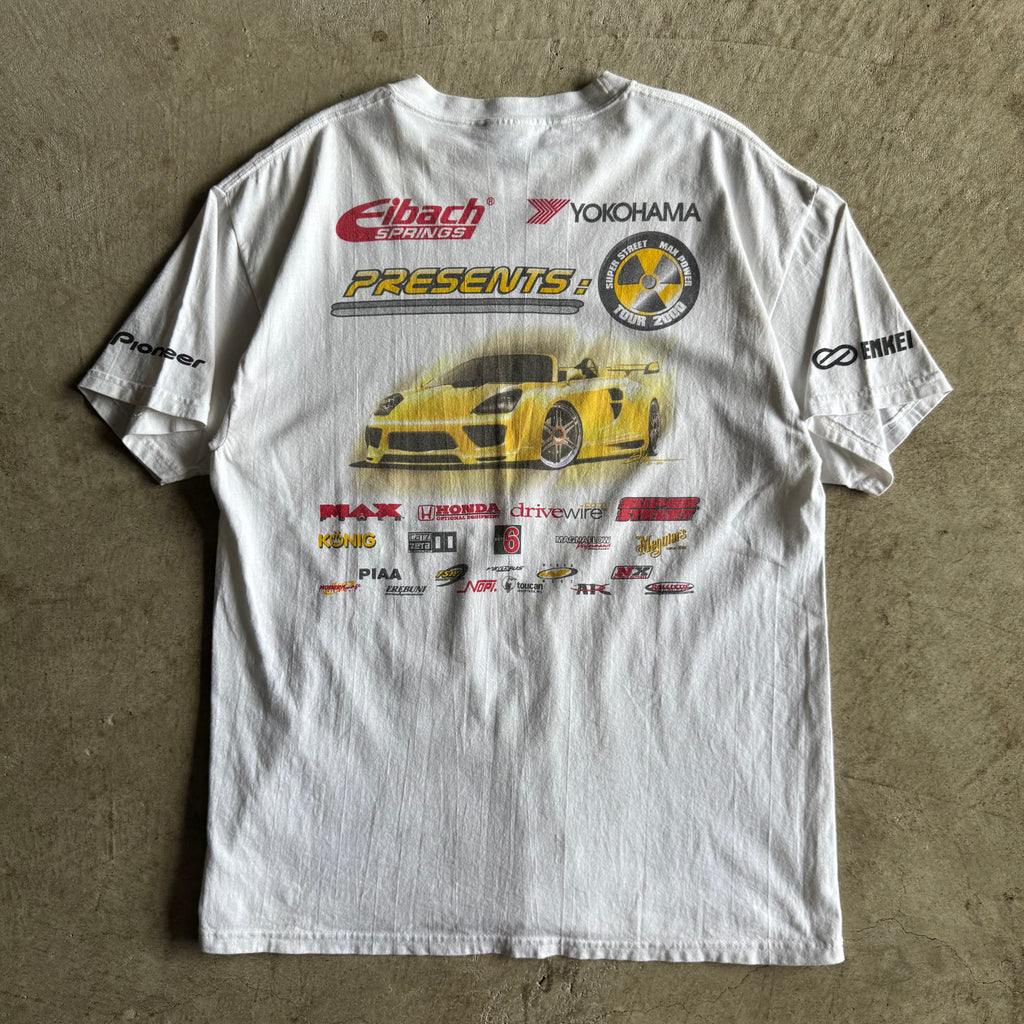 2000 Super Street Tour Yokohama Eibach White T Shirt (L)