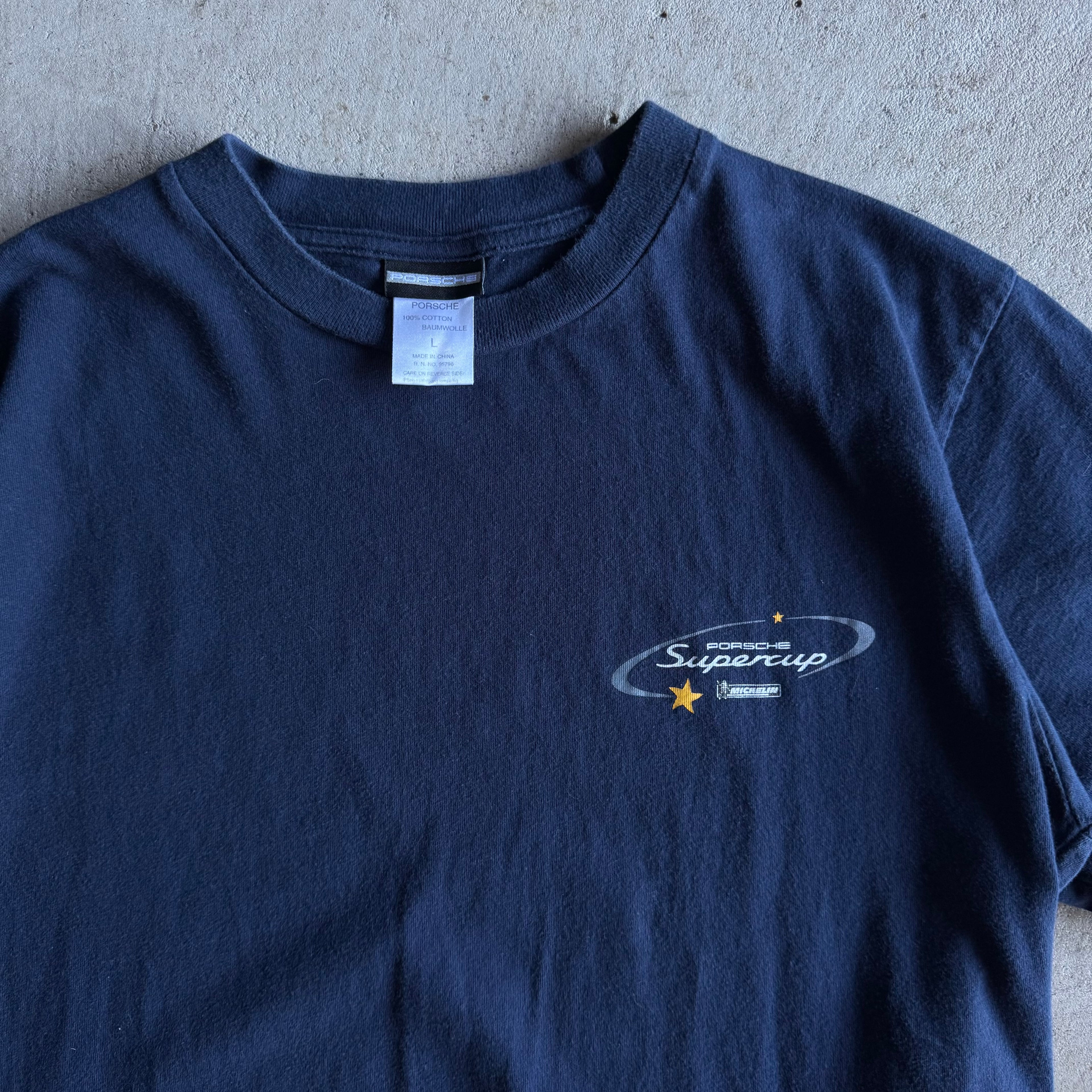 2000s Porsche Michelin Supercup Navy T Shirt