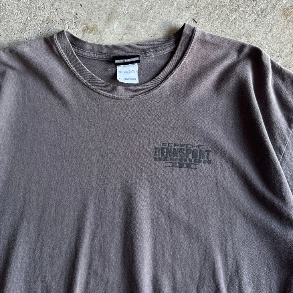2007 Porsche Rennsport Reunion III Gray T Shirt (XL)