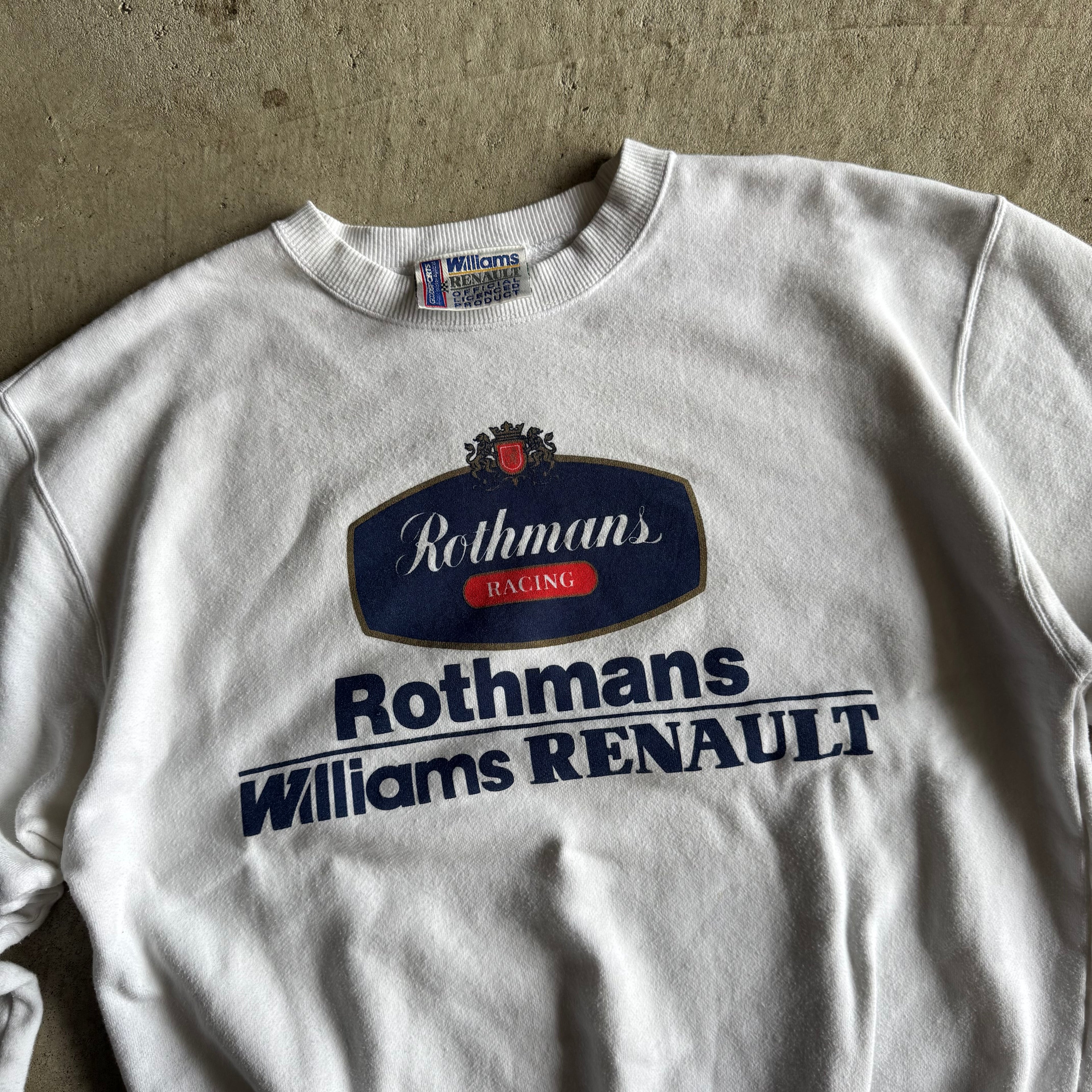 90s Rothmans Williams Renault F1 Racing Crewneck (L)