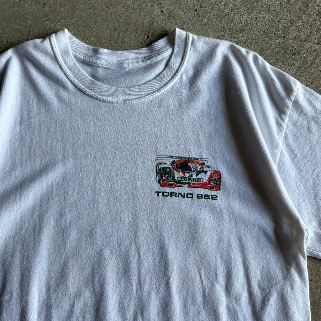 90s Porsche Torno 962 White T Shirt (XL)