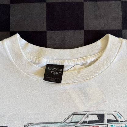 Vintage 1993 Mopar Muscle Club Nationals White T Shirt Size Large